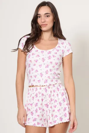 Flower Market Ditsy Tee