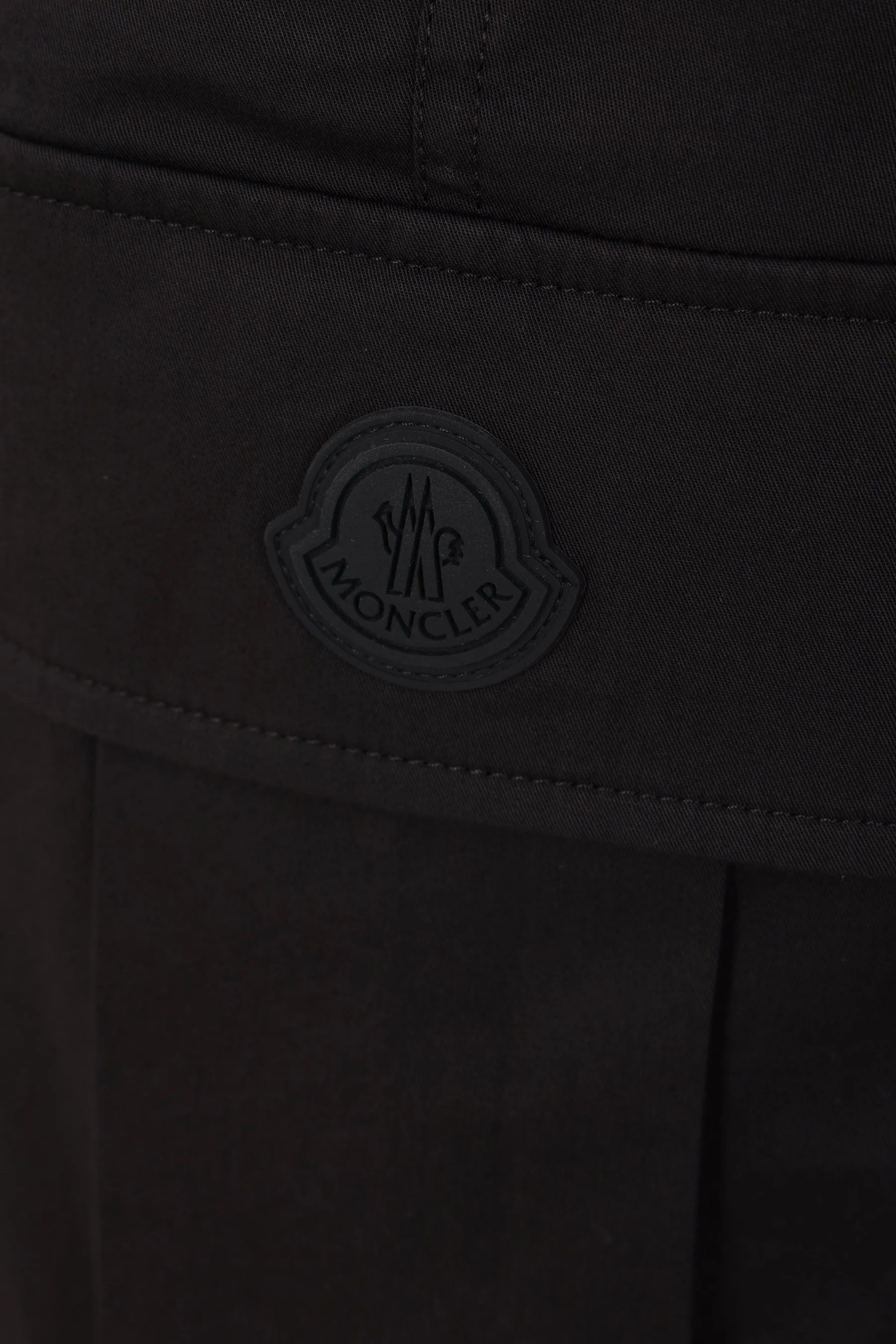 gabardine cargo trousers