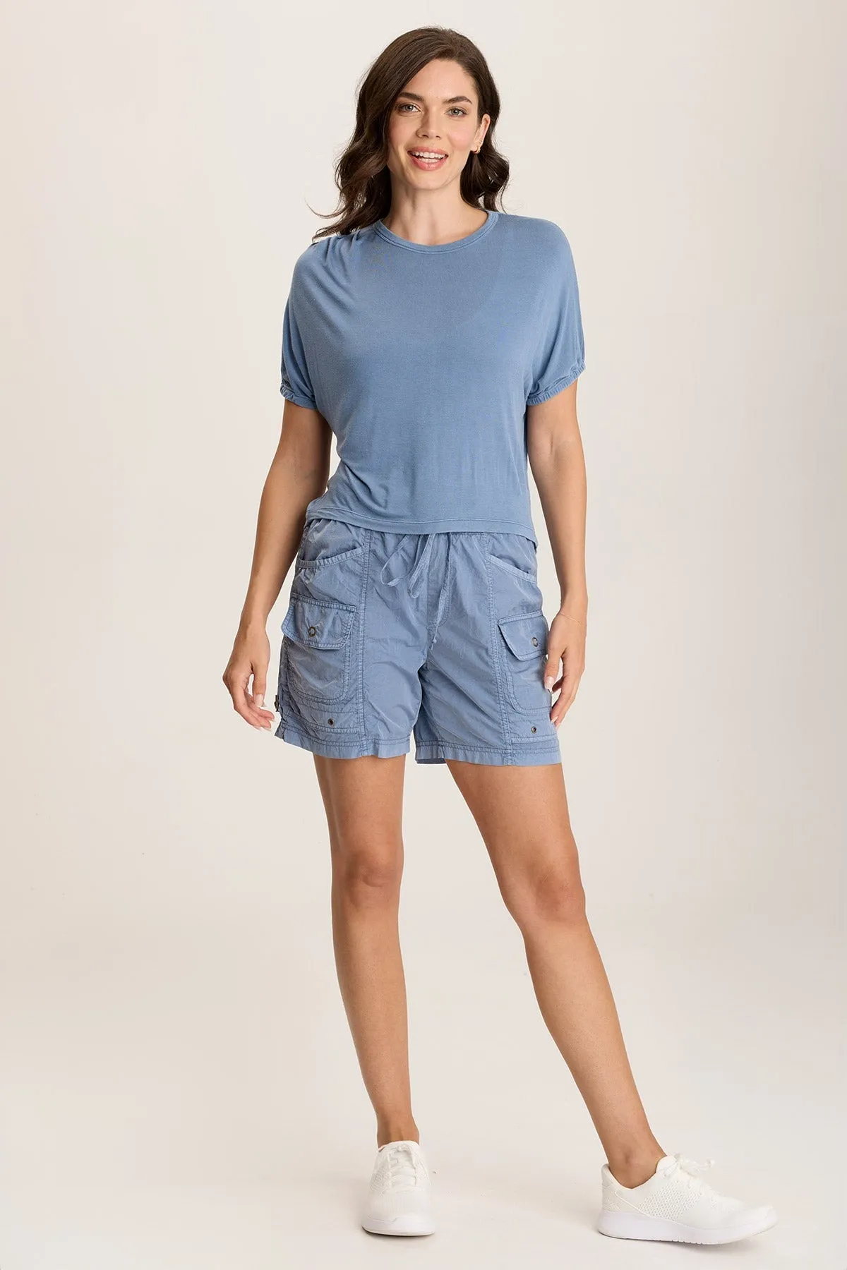 Ganon Sporty Drawstring Cargo Short