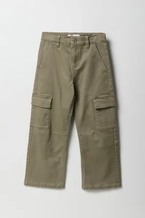 Girls Baggy Straight Leg Cargo Pant