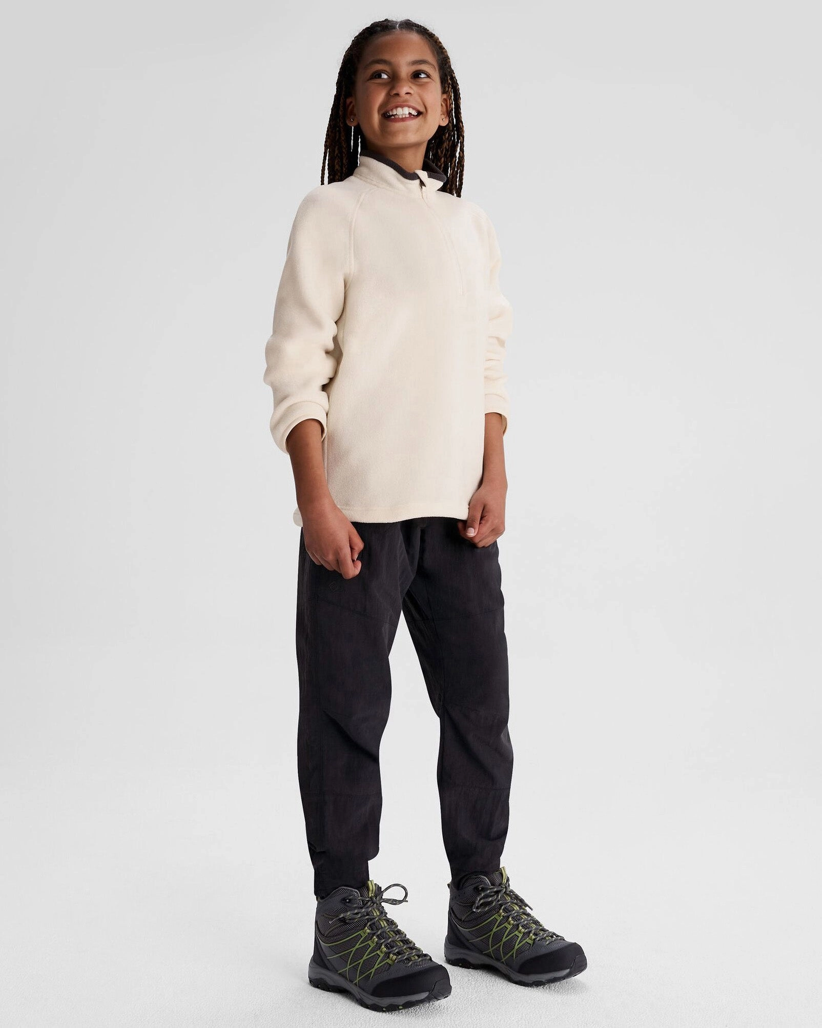 Girls' EVRY-Day  Lined Cargo Pants  - Black