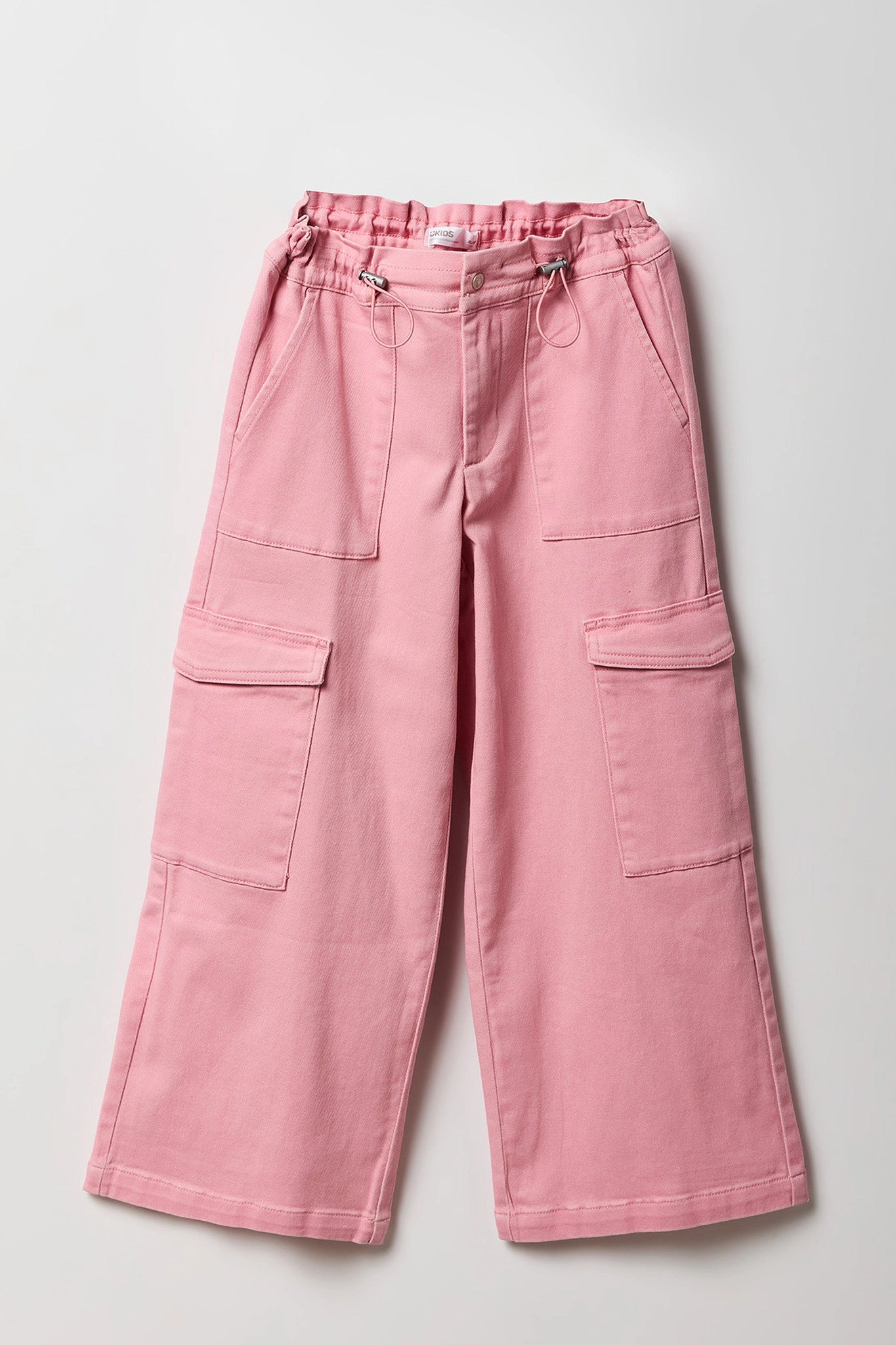 Girls Paperbag Toggle Cargo Pant