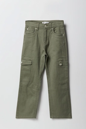 Girls Straight Leg Cargo Pant