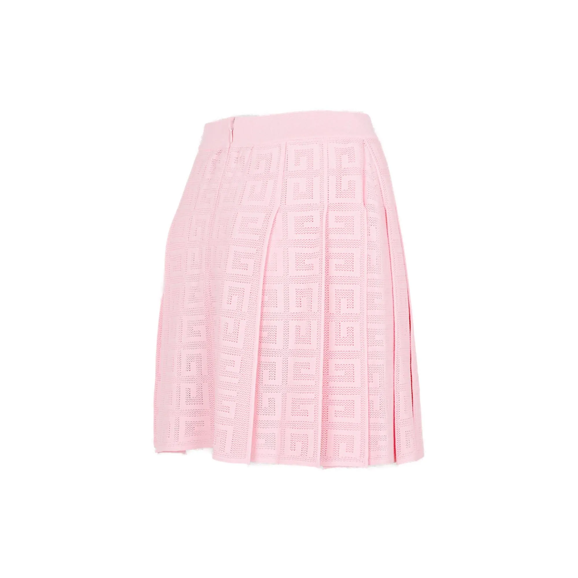 Givenchy 4G Jacquard Pleated Mini Skirt