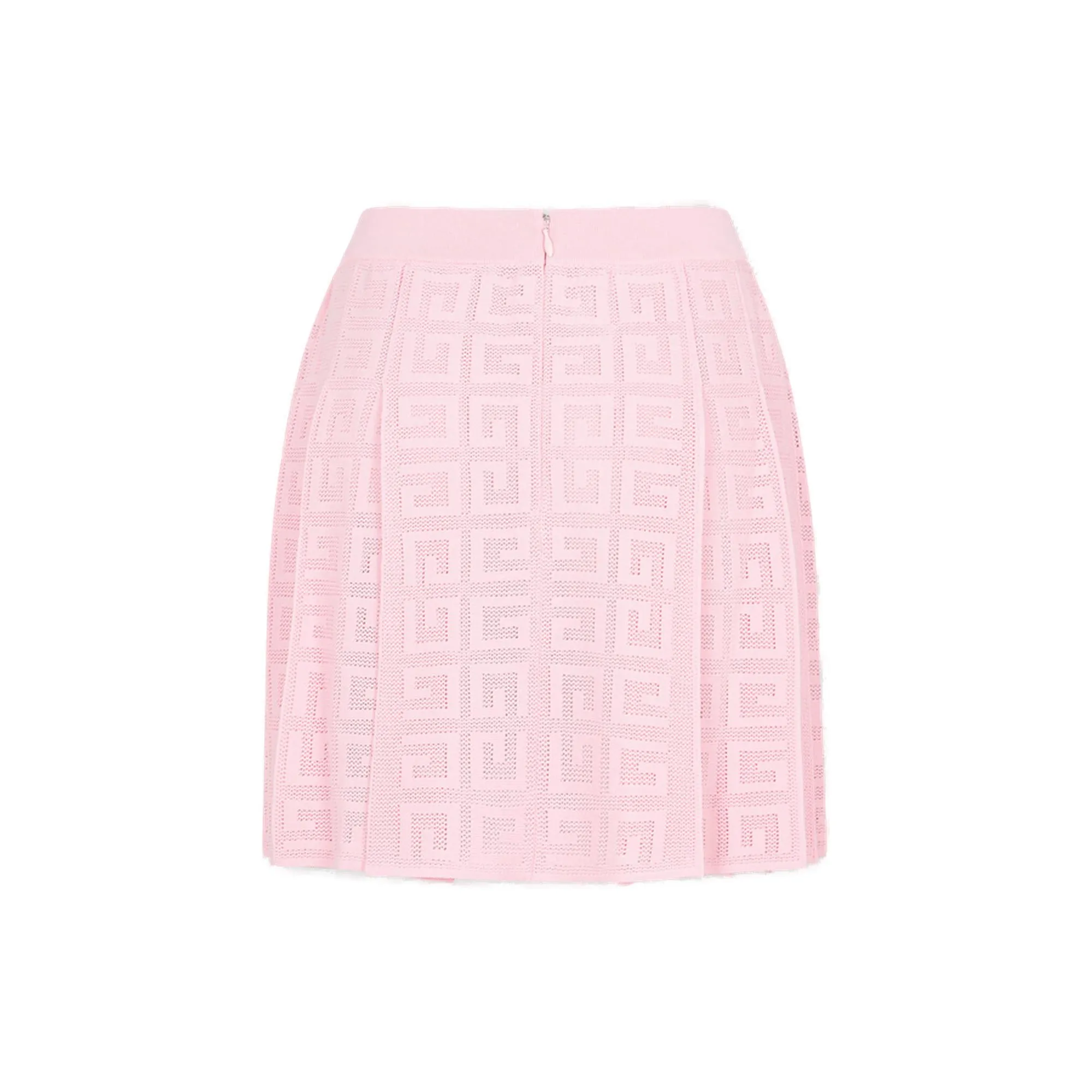 Givenchy 4G Jacquard Pleated Mini Skirt