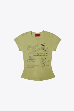 Good News Mini Tee (Lemongrass)