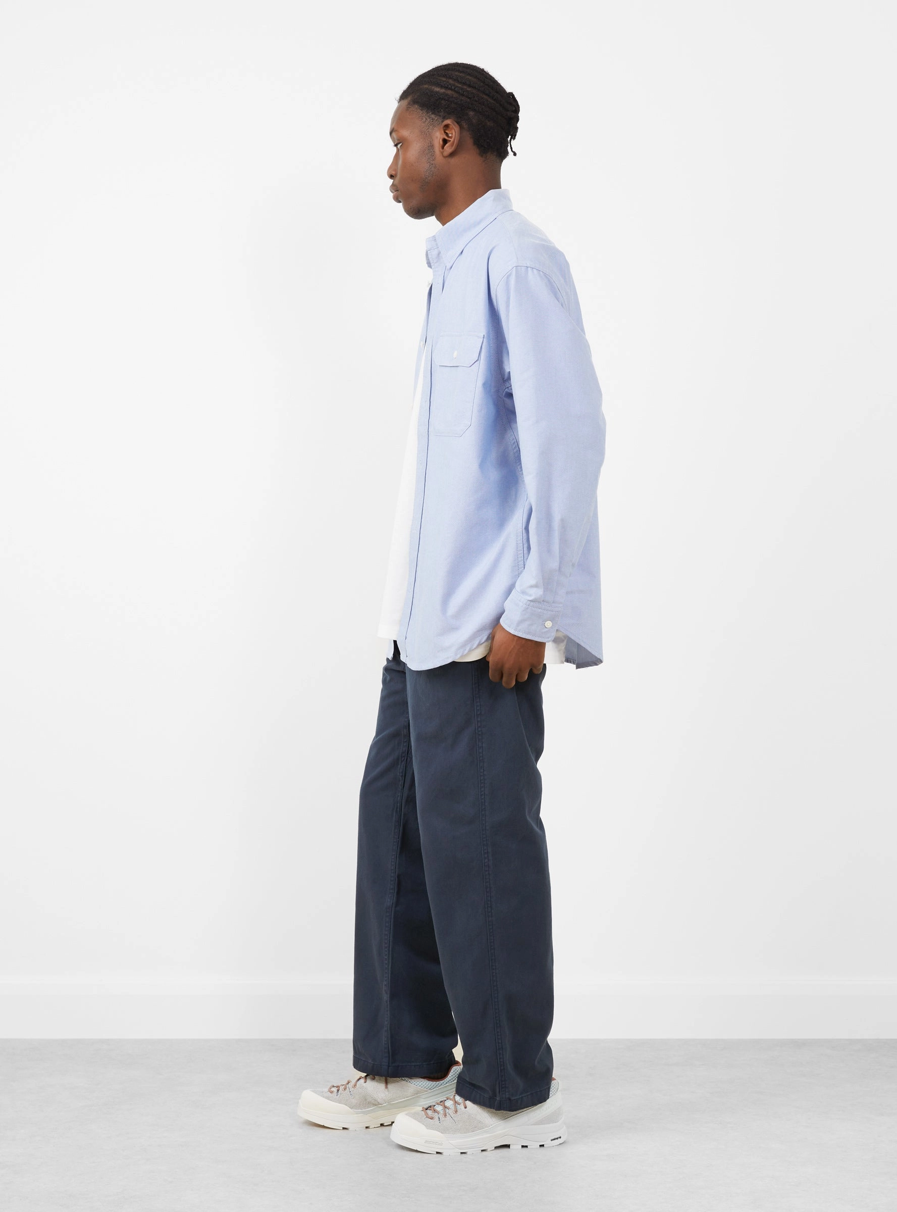 Gramicci Straight Fit Pants Fossil Grey Pigment