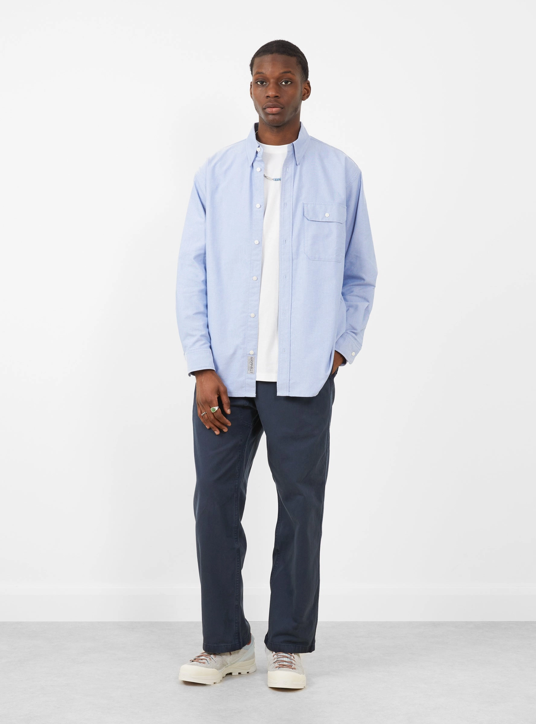 Gramicci Straight Fit Pants Fossil Grey Pigment