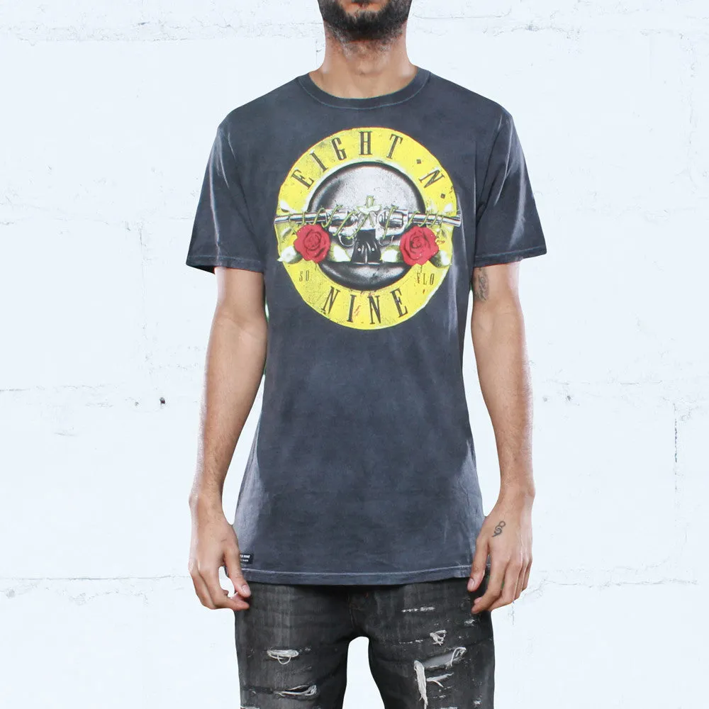 Guns N Trenches Spray Wash Tee Black