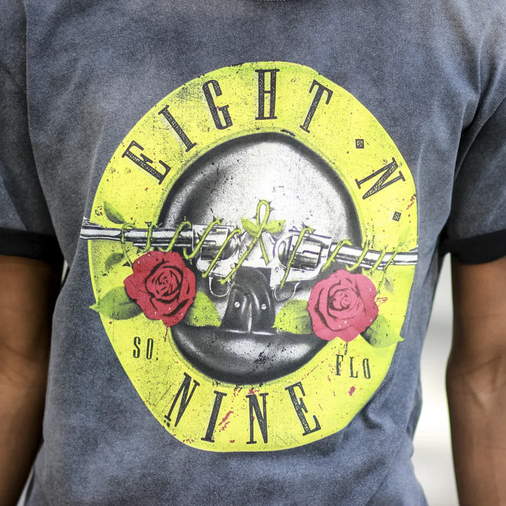 Guns N Trenches Spray Wash Tee Black