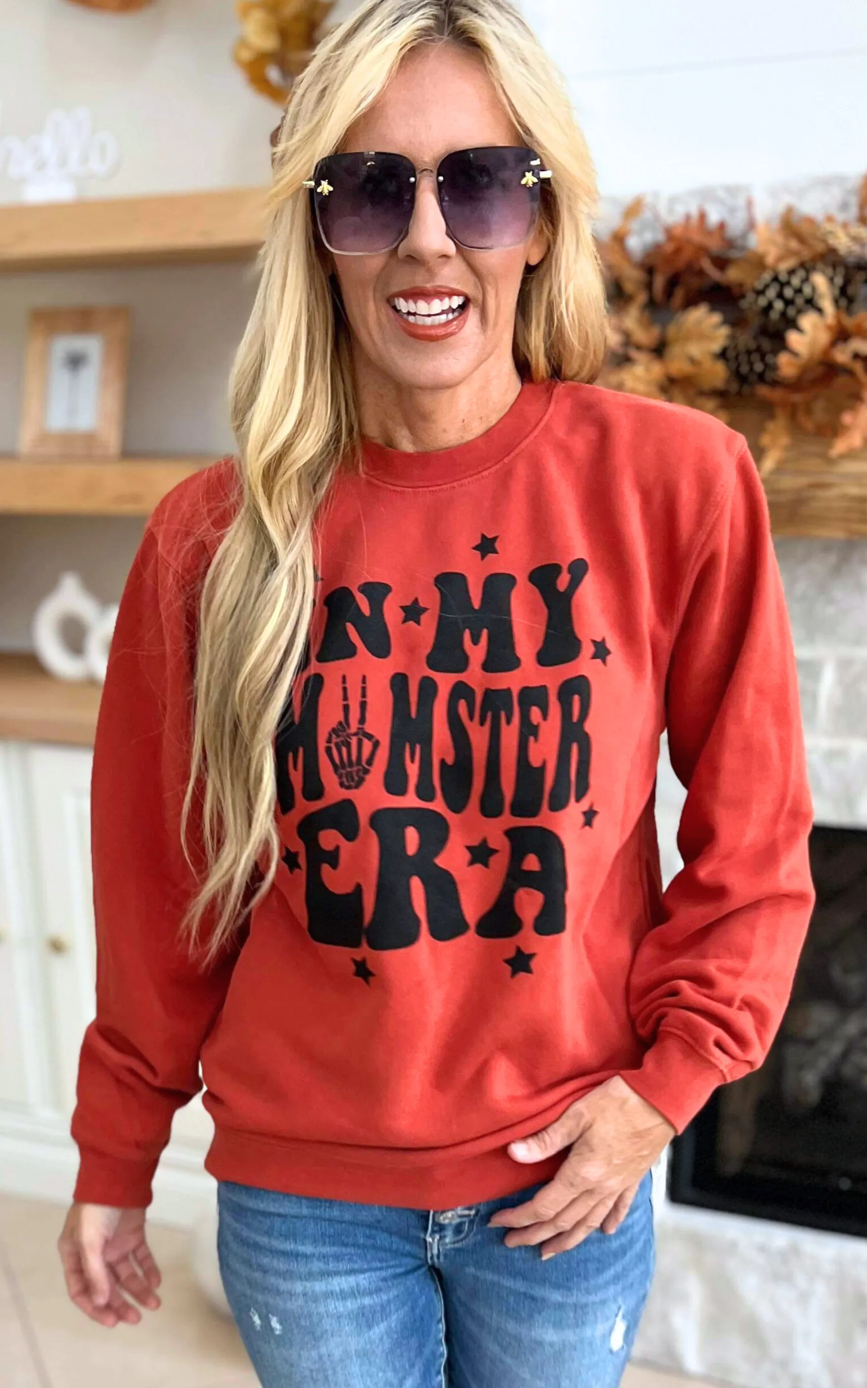 In My Momster Era Graphic Sweatshirt*- FINAL SALE