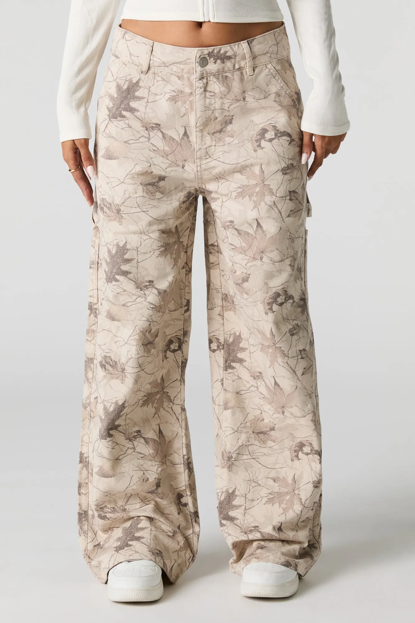 Jean de menuisier cargo baggy