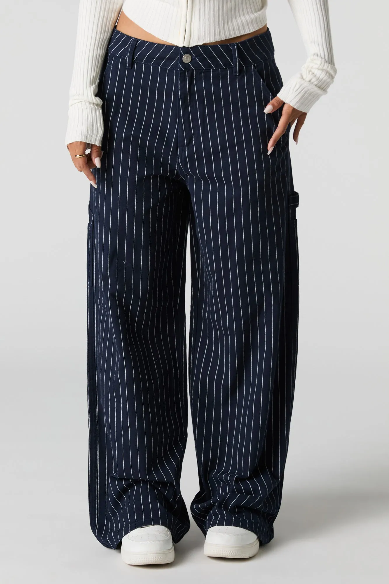 Jean de menuisier cargo baggy