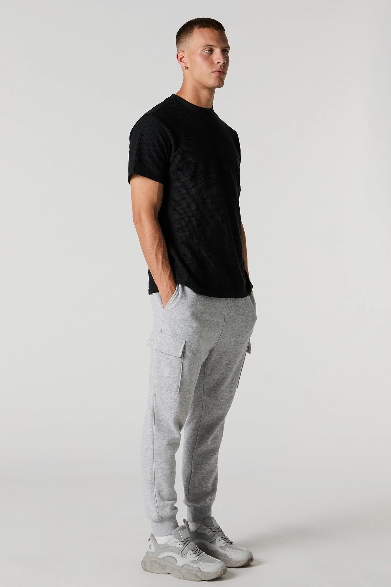 Jogger cargo en molleton de tous les jours