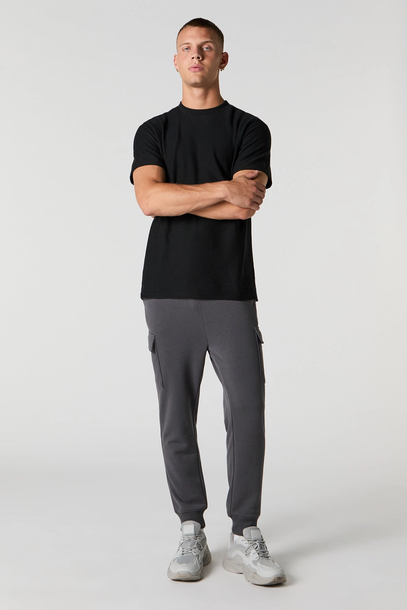 Jogger cargo en molleton de tous les jours