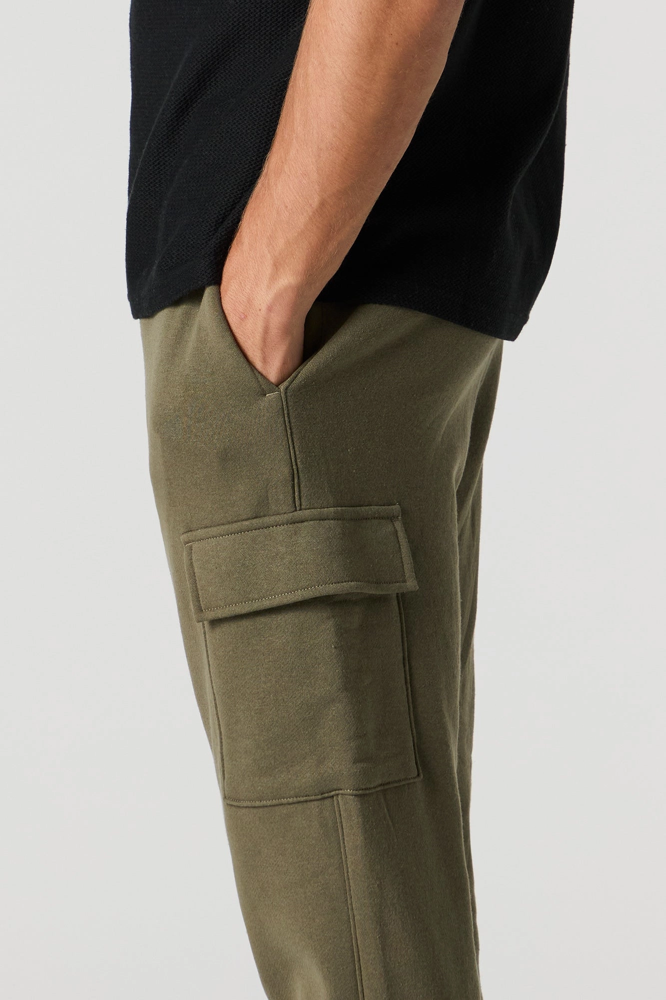 Jogger cargo en molleton de tous les jours