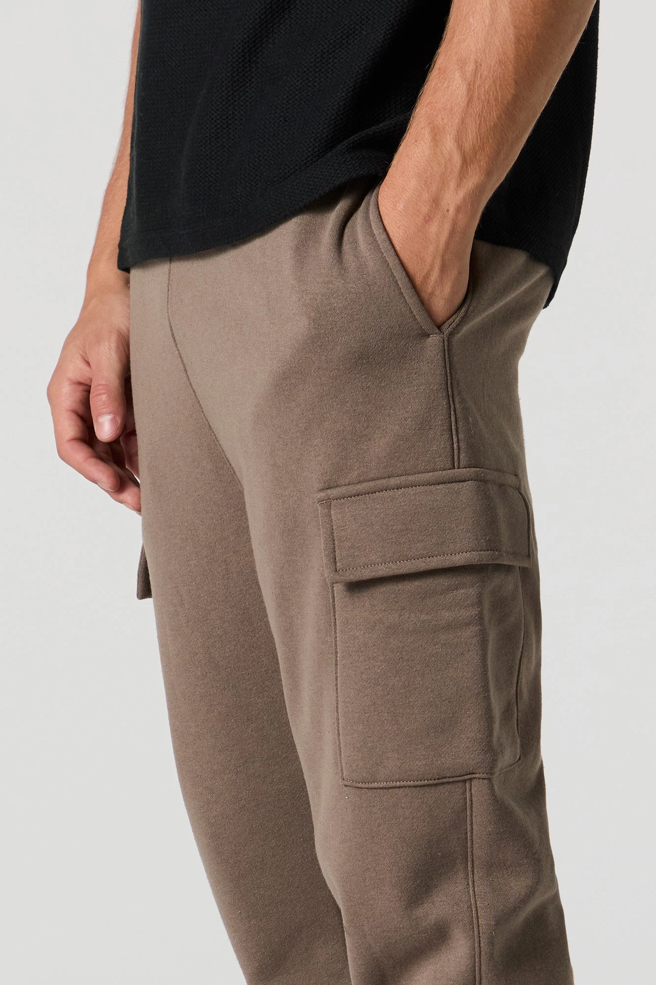 Jogger cargo en molleton de tous les jours