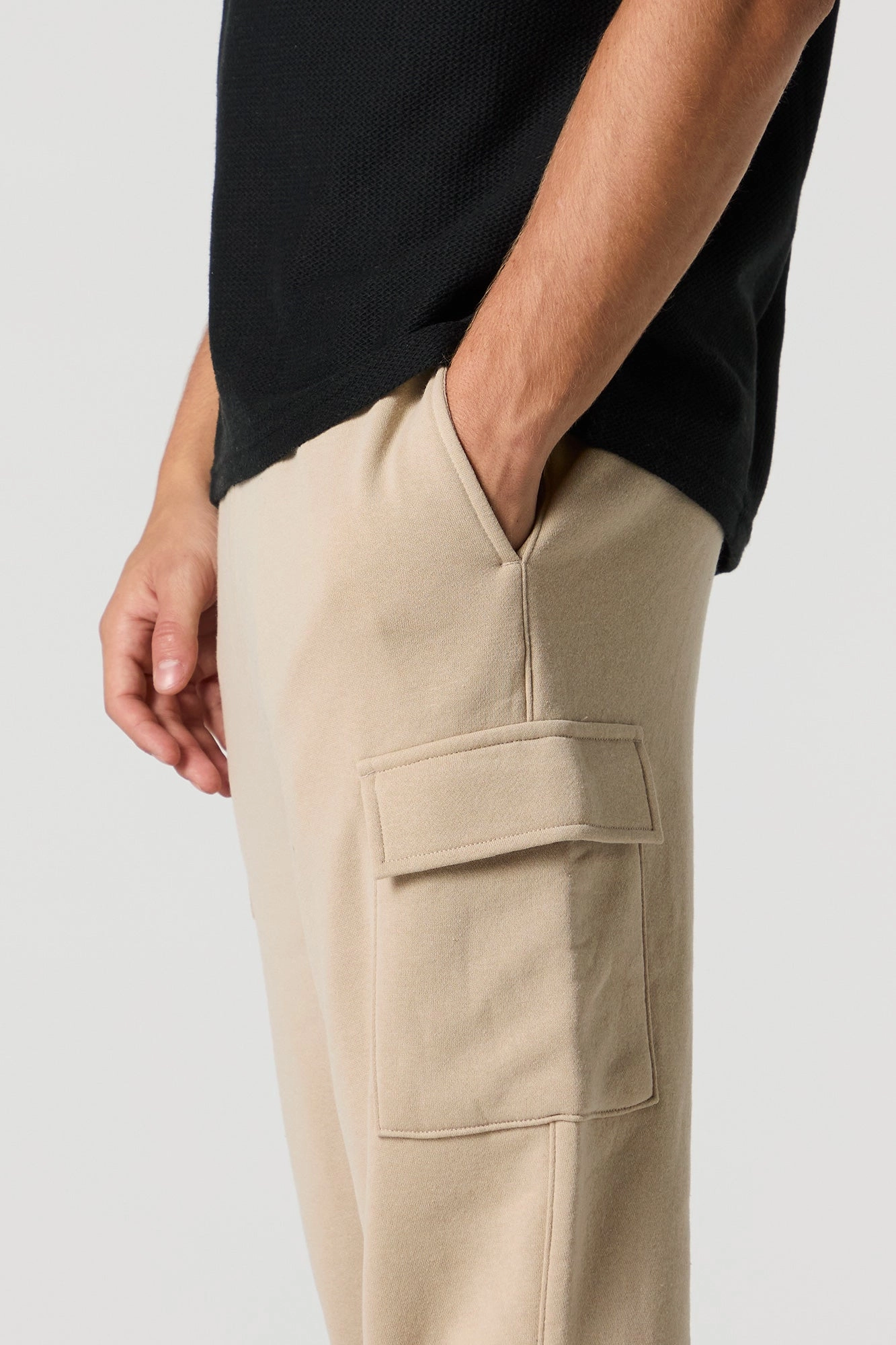 Jogger cargo en molleton de tous les jours