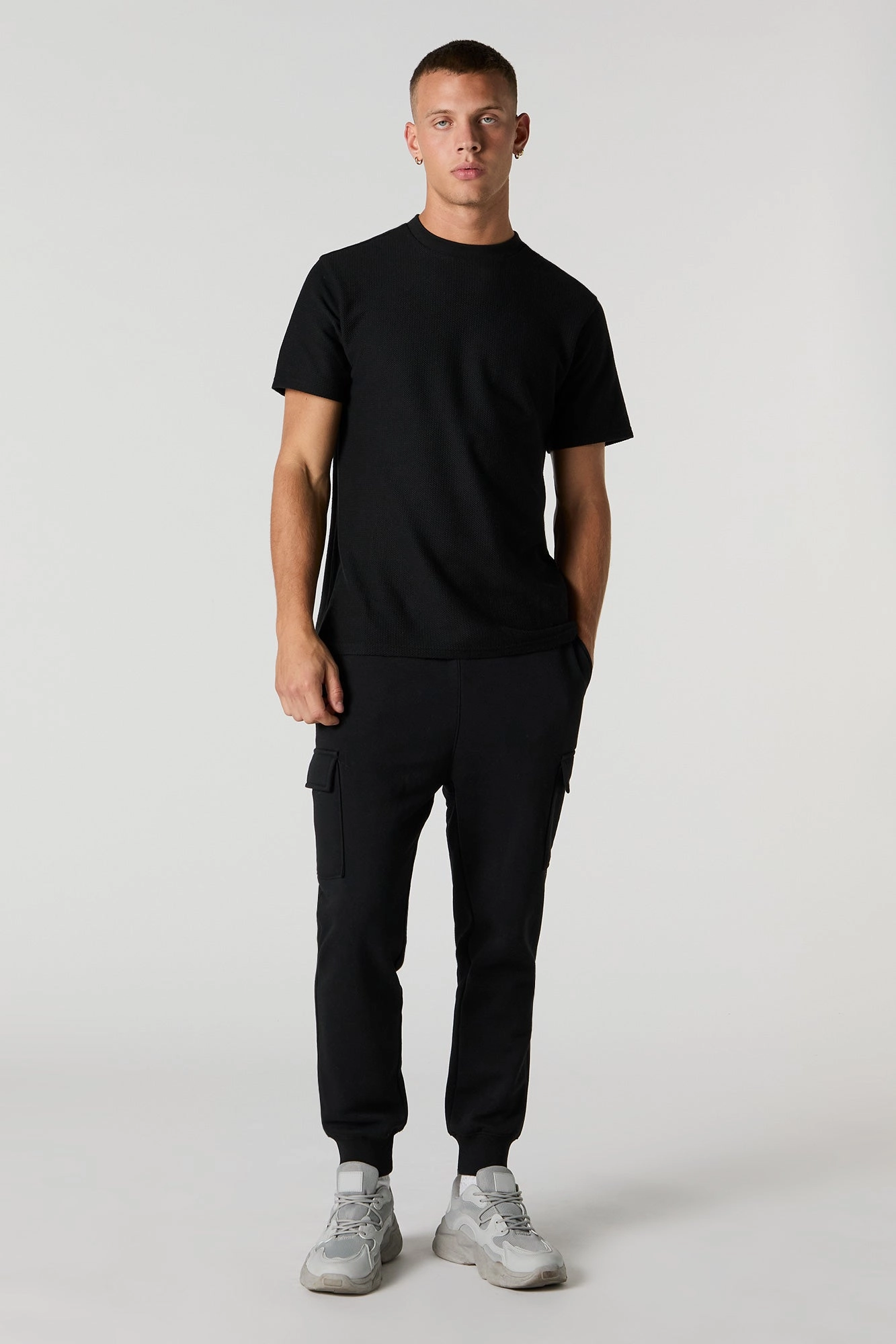 Jogger cargo en molleton de tous les jours