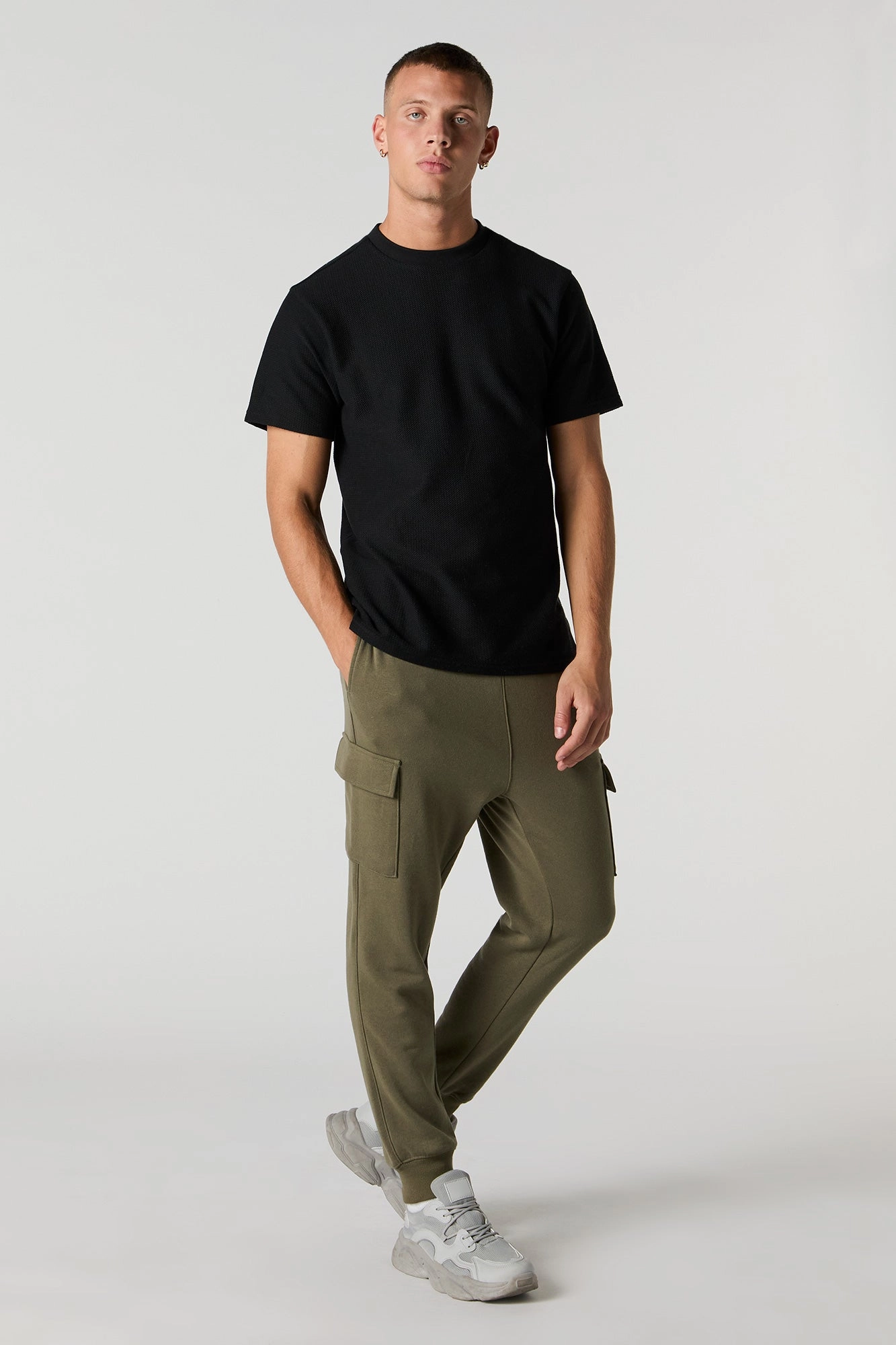 Jogger cargo en molleton de tous les jours