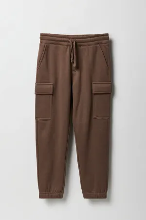Kids Fleece Cargo Jogger