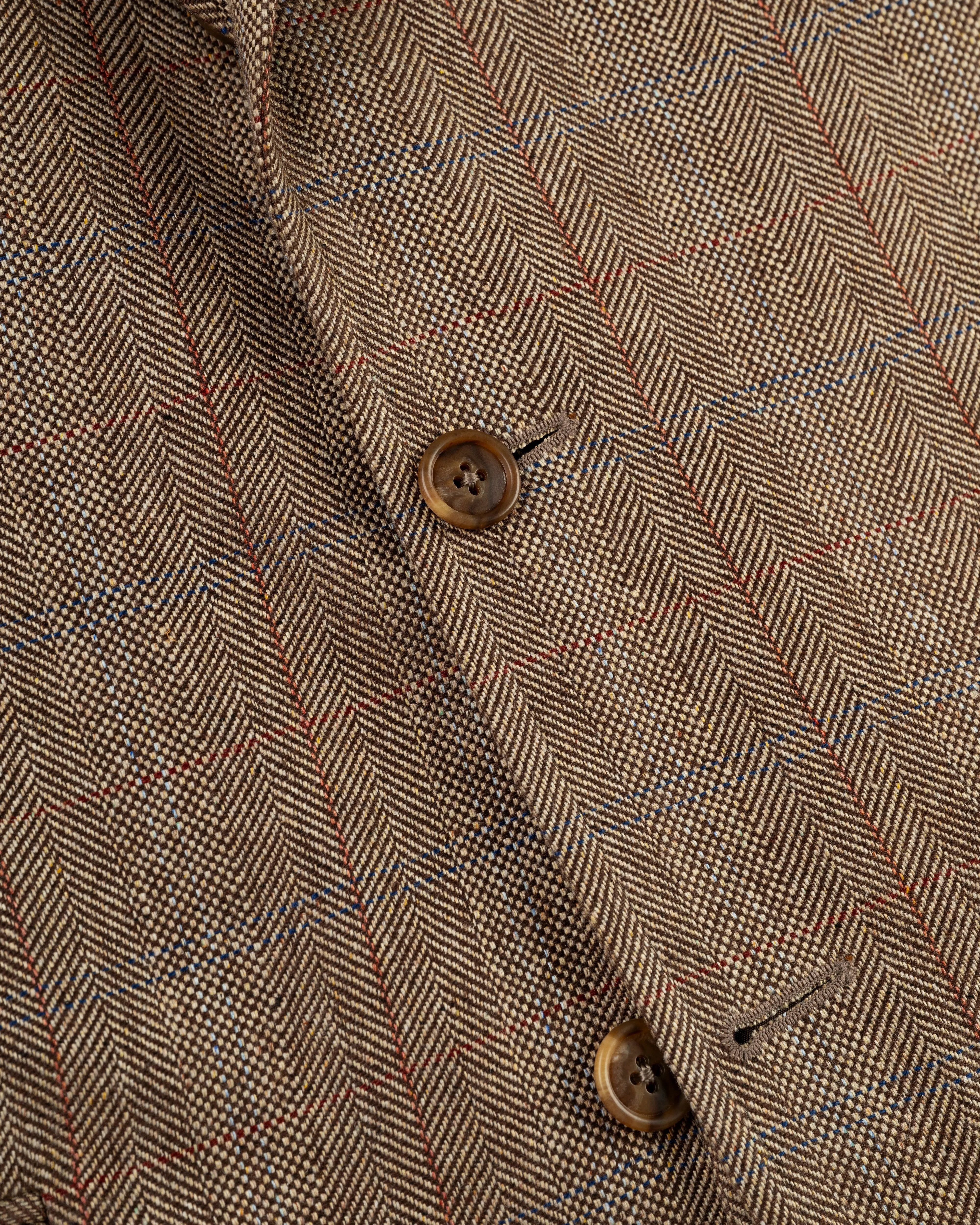LIGHT BROWN BARLEYBONE WINDOWPANED SPORT COAT