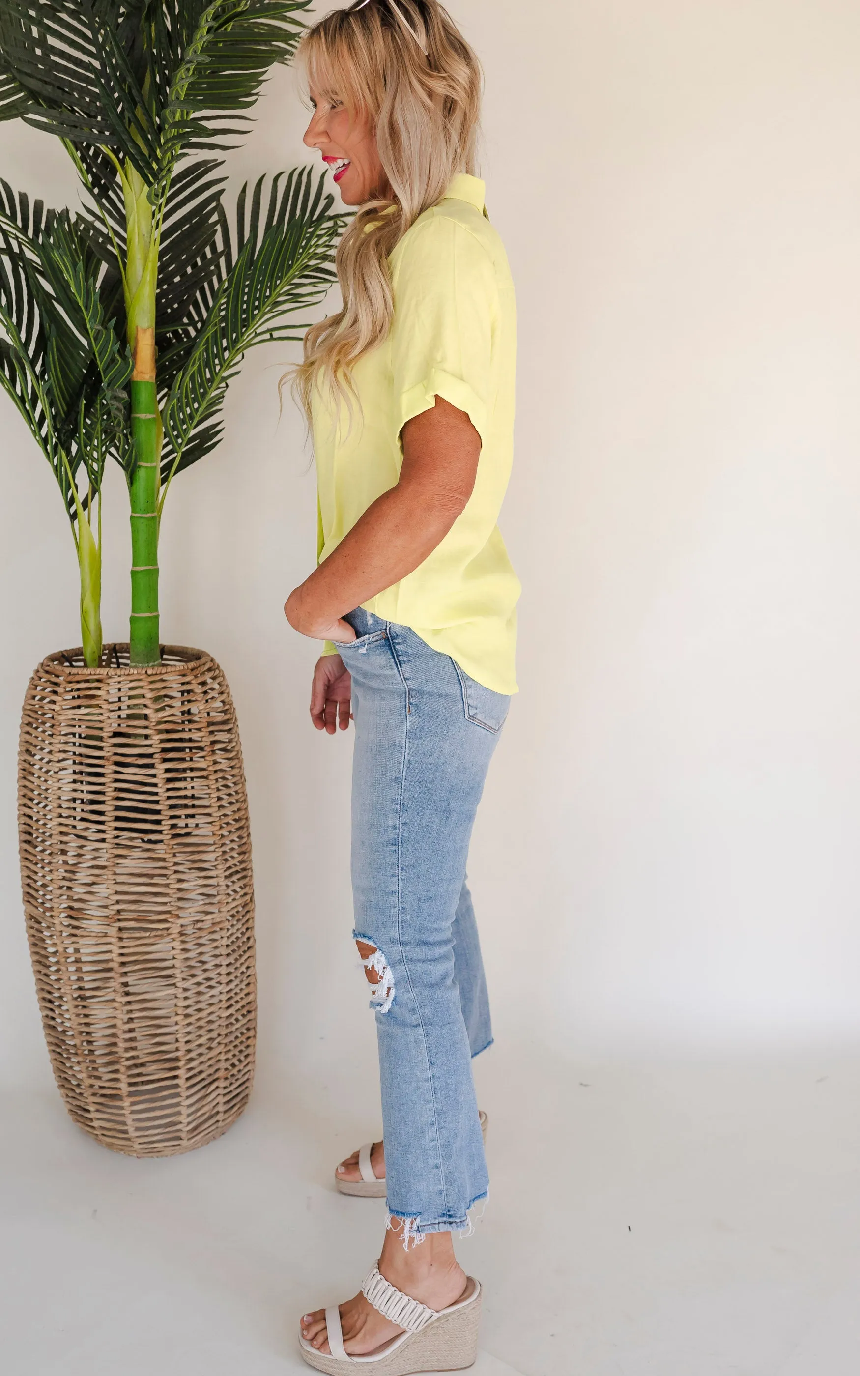 LOVERVET | Miracles High Rise Kick Flare Denim Jeans - Final Sale**