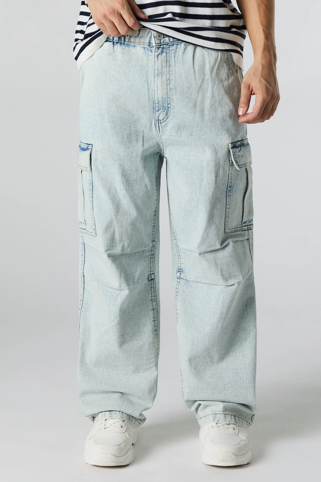 Low Rise Baggy Cargo Jean