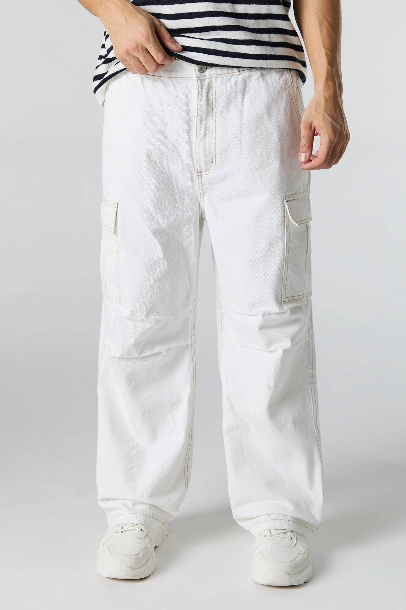 Low Rise Baggy Cargo Jean