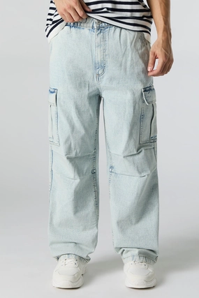 Low Rise Baggy Cargo Jean