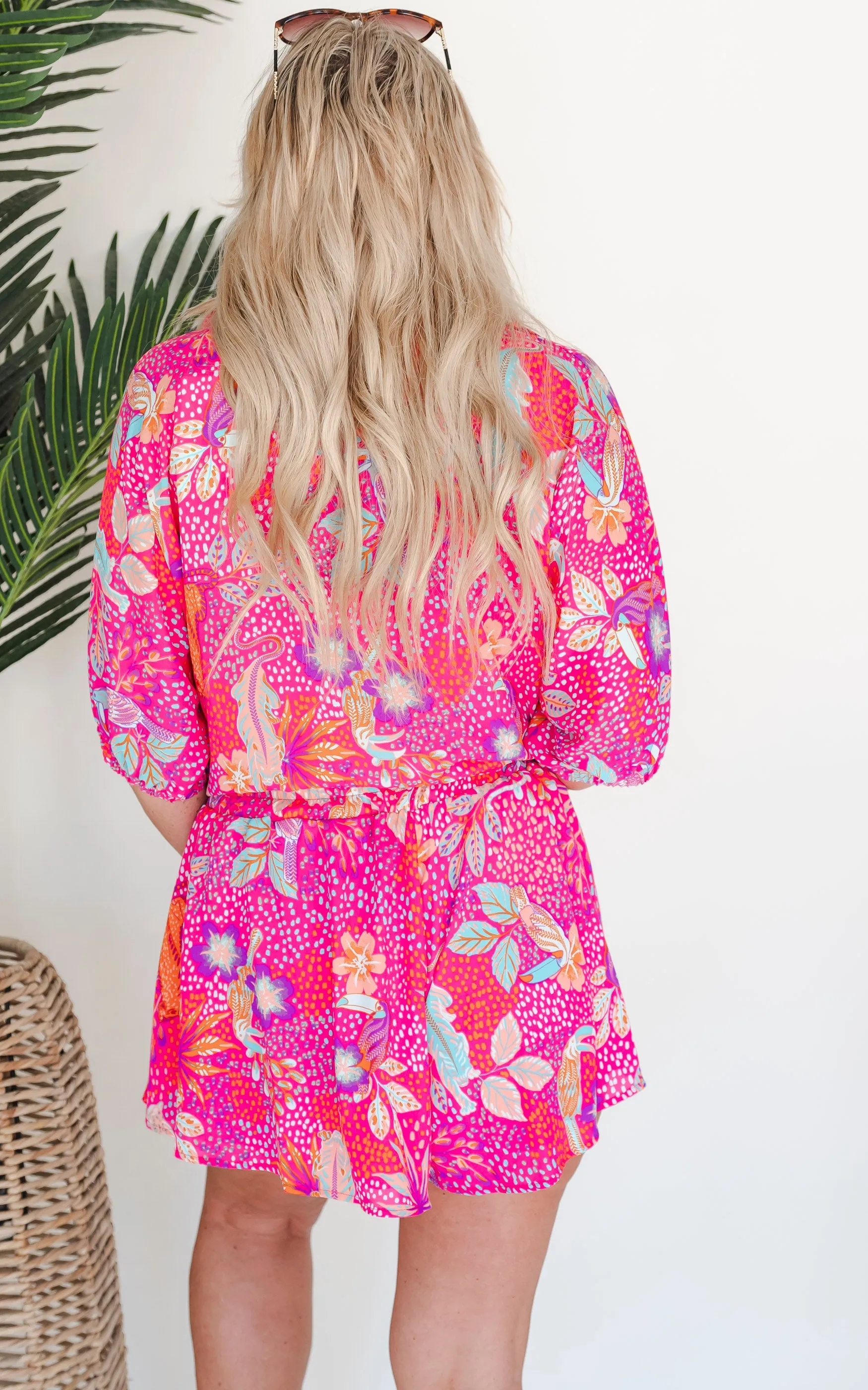 Lulu Jungle Party Swing Shorts** - Final Sale