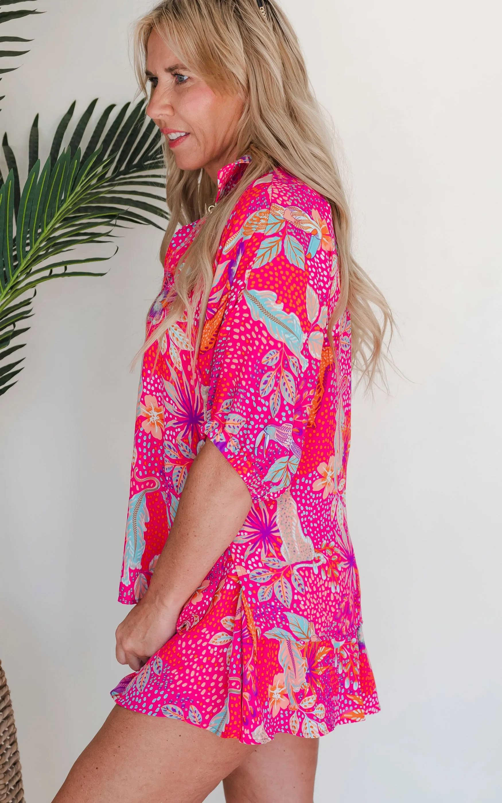 Lulu Jungle Party Swing Shorts** - Final Sale