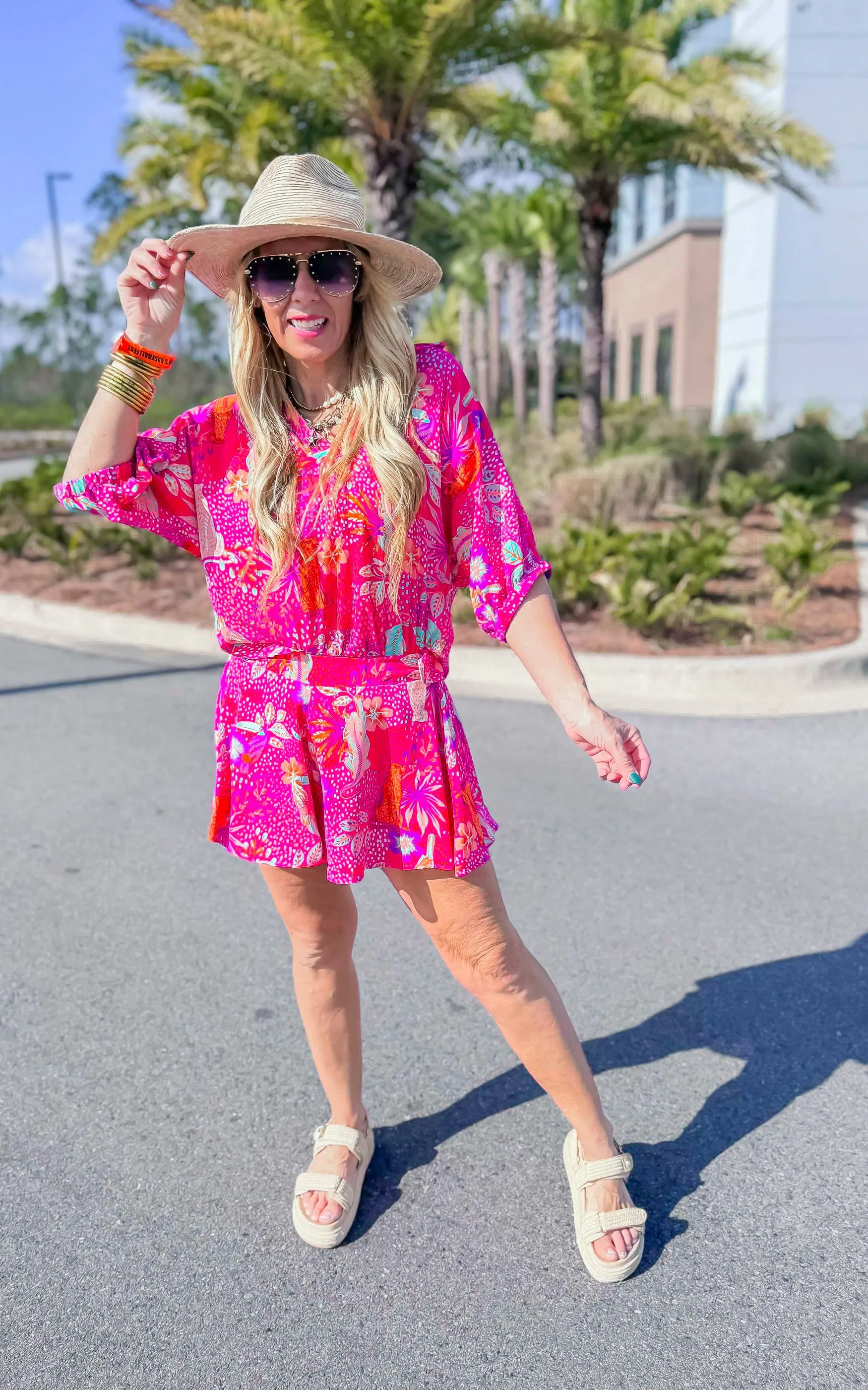 Lulu Jungle Party Swing Shorts** - Final Sale
