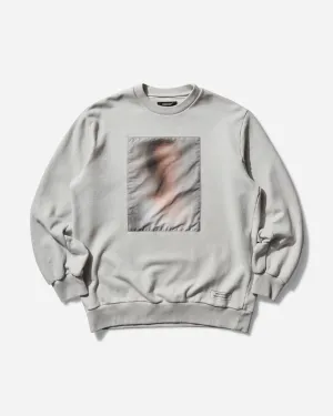 Men's Robert Bosisio Crewneck Sweatshirt Light Beige Gray