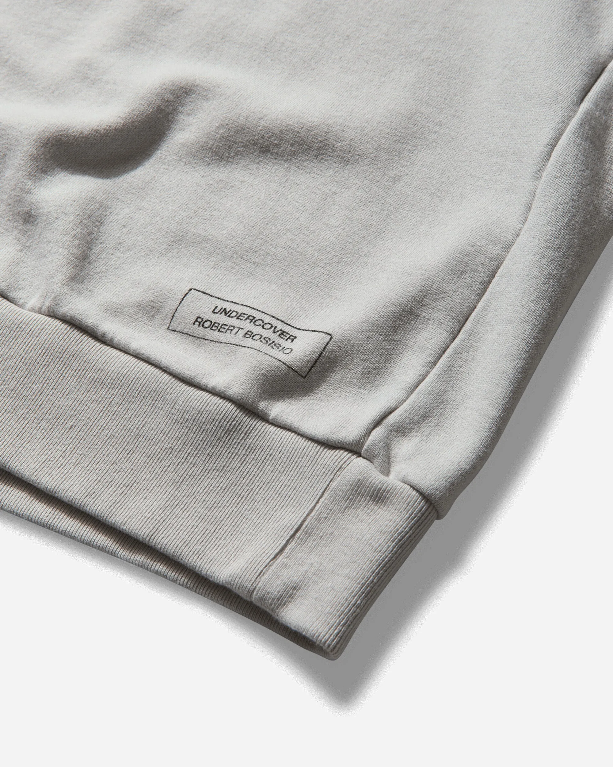 Men's Robert Bosisio Crewneck Sweatshirt Light Beige Gray