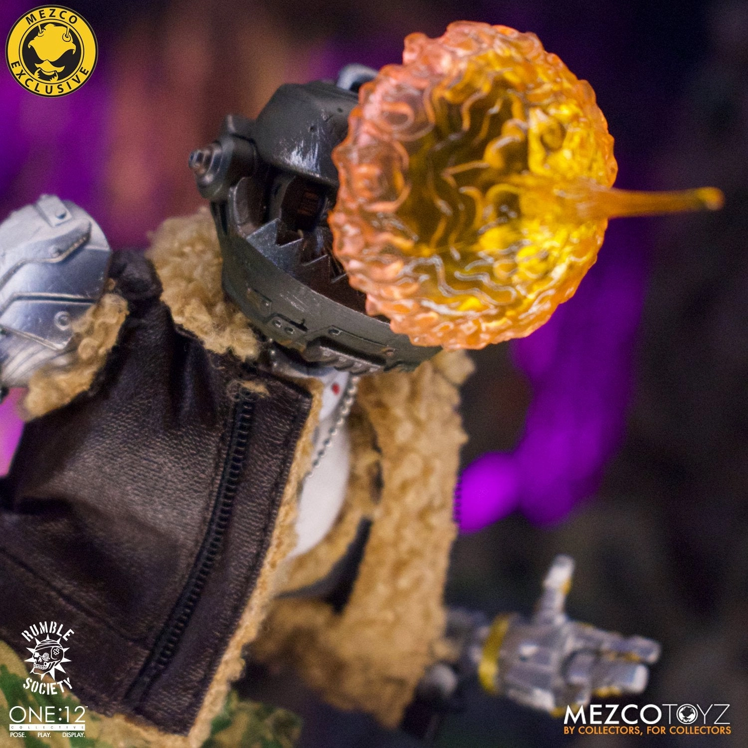 Mezco Toyz ONE:12 Rumble Society Hawk P-40 Action Figure Exclusive