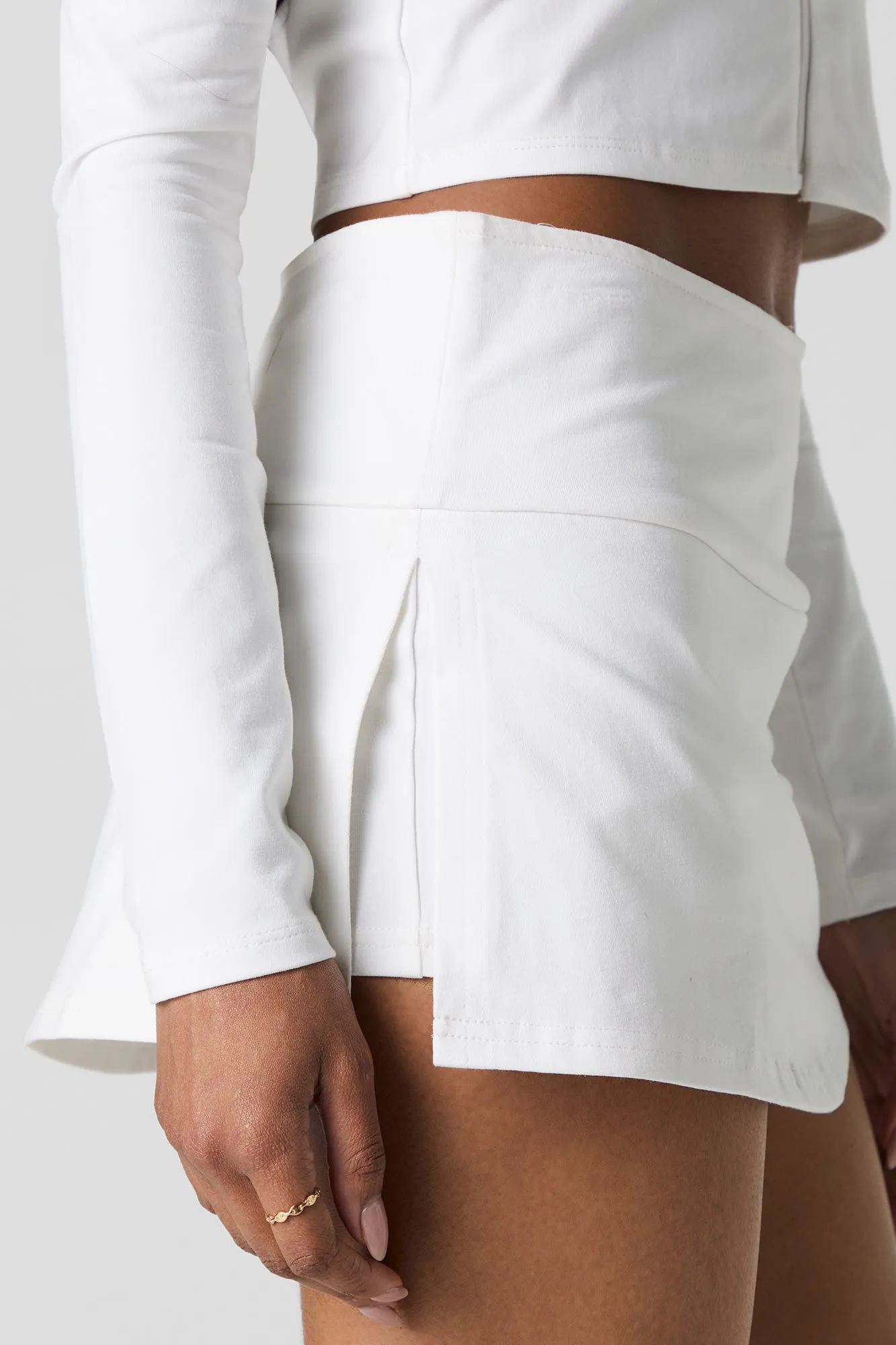 Minijupe-short Active avec fente