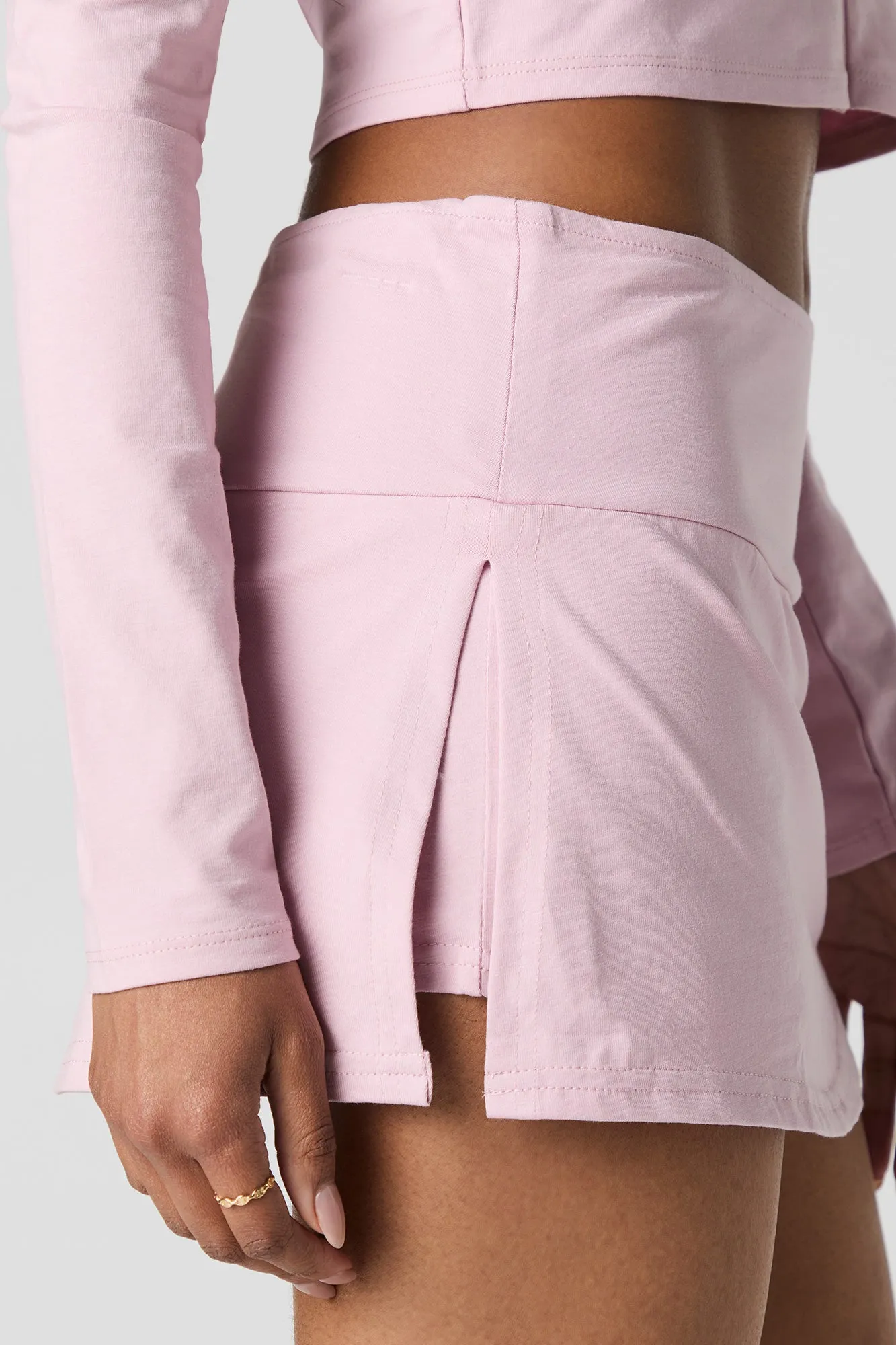 Minijupe-short Active avec fente