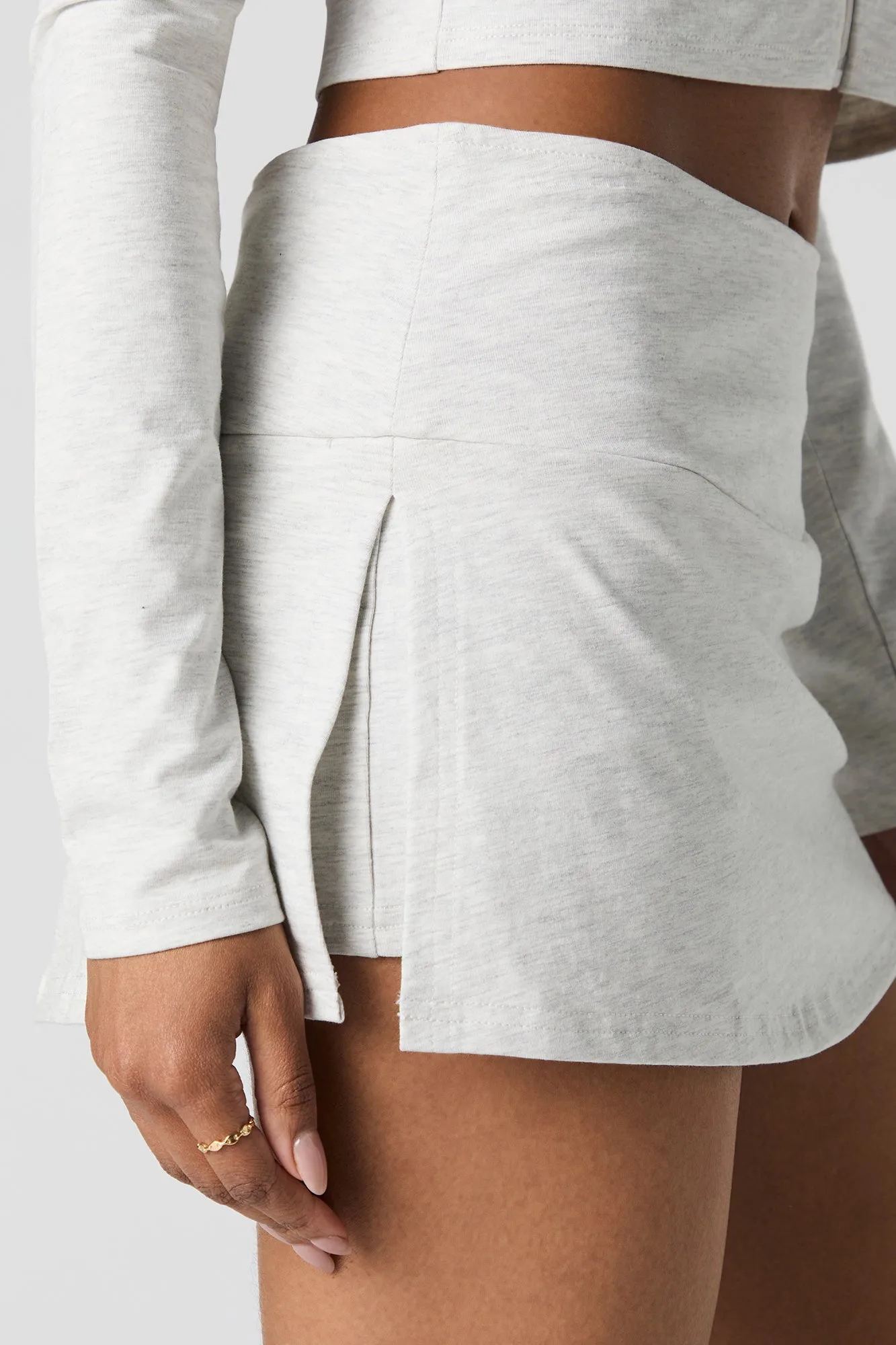 Minijupe-short Active avec fente