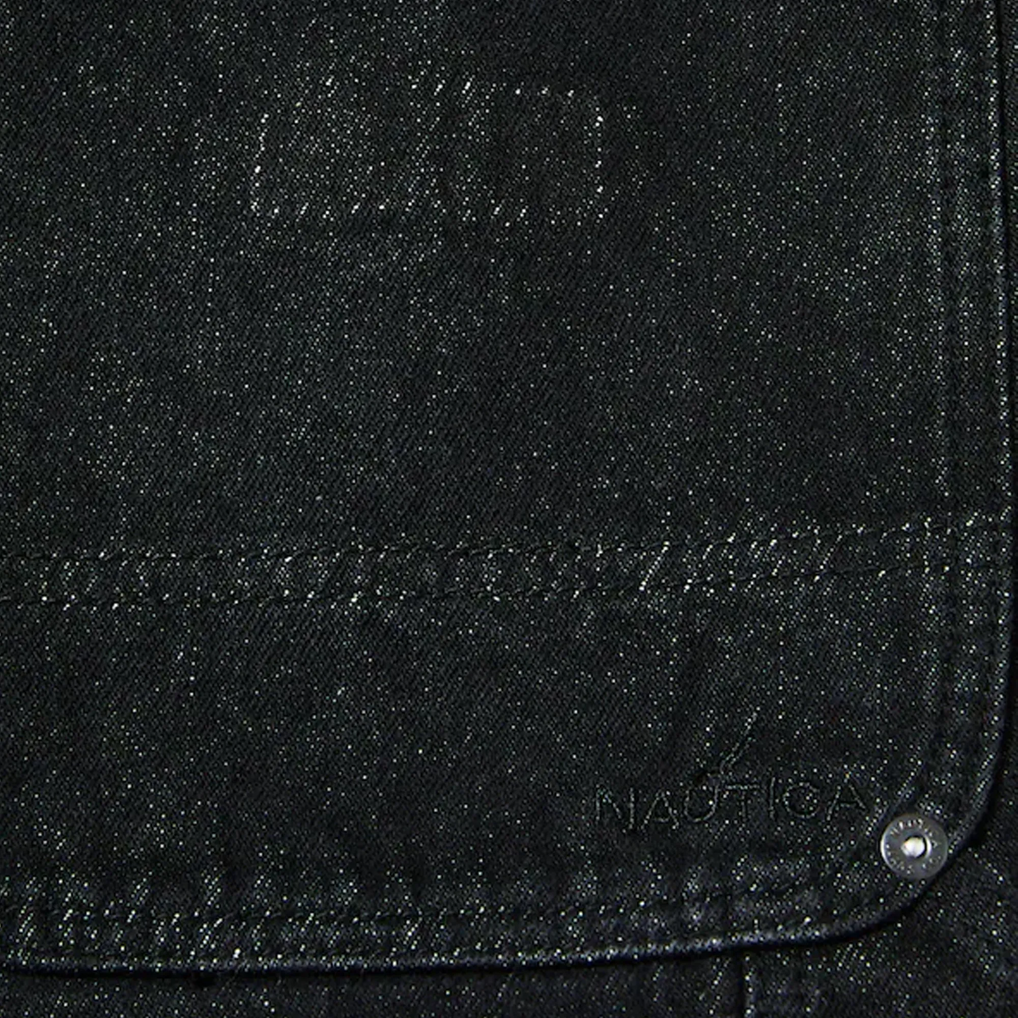 Nautica Japan Washed Double Knee Denim Pant Black