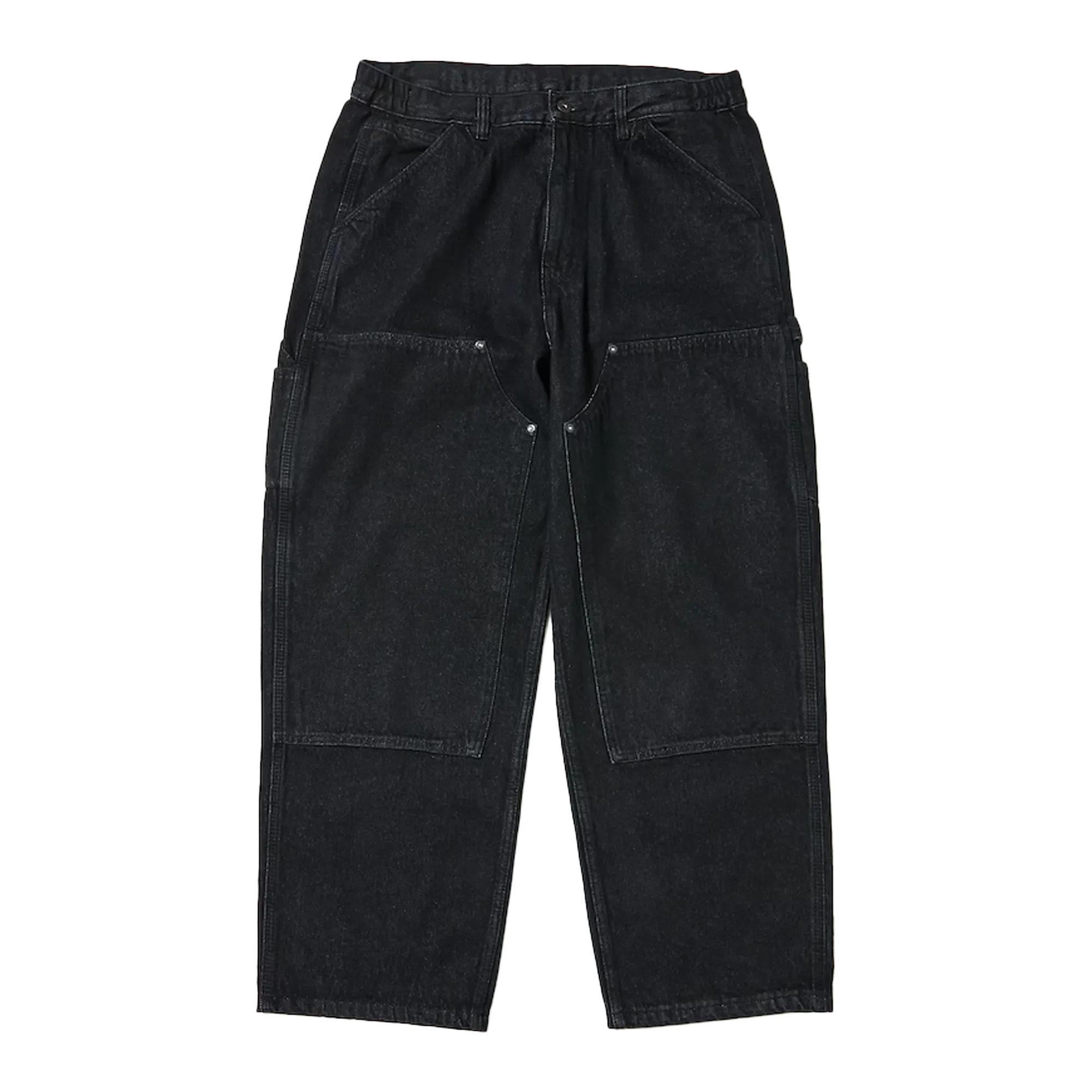 Nautica Japan Washed Double Knee Denim Pant Black