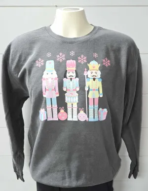 Nutcracker Garment Dyed Sweatshirt | Comfort Colors**