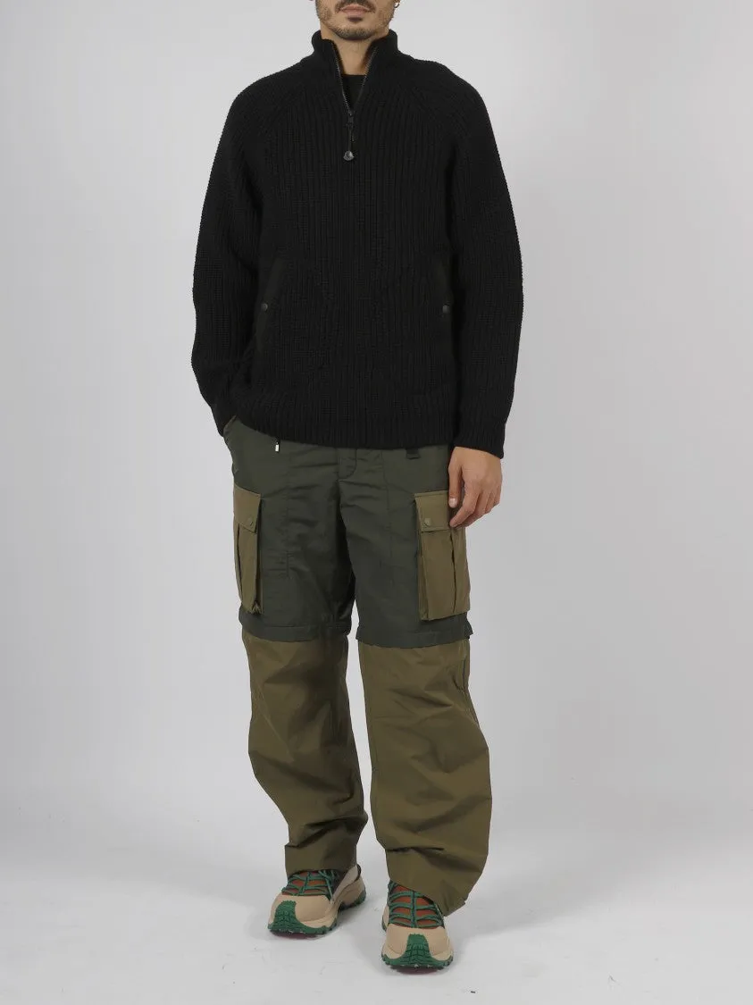 Nylon Cargo Trousers
