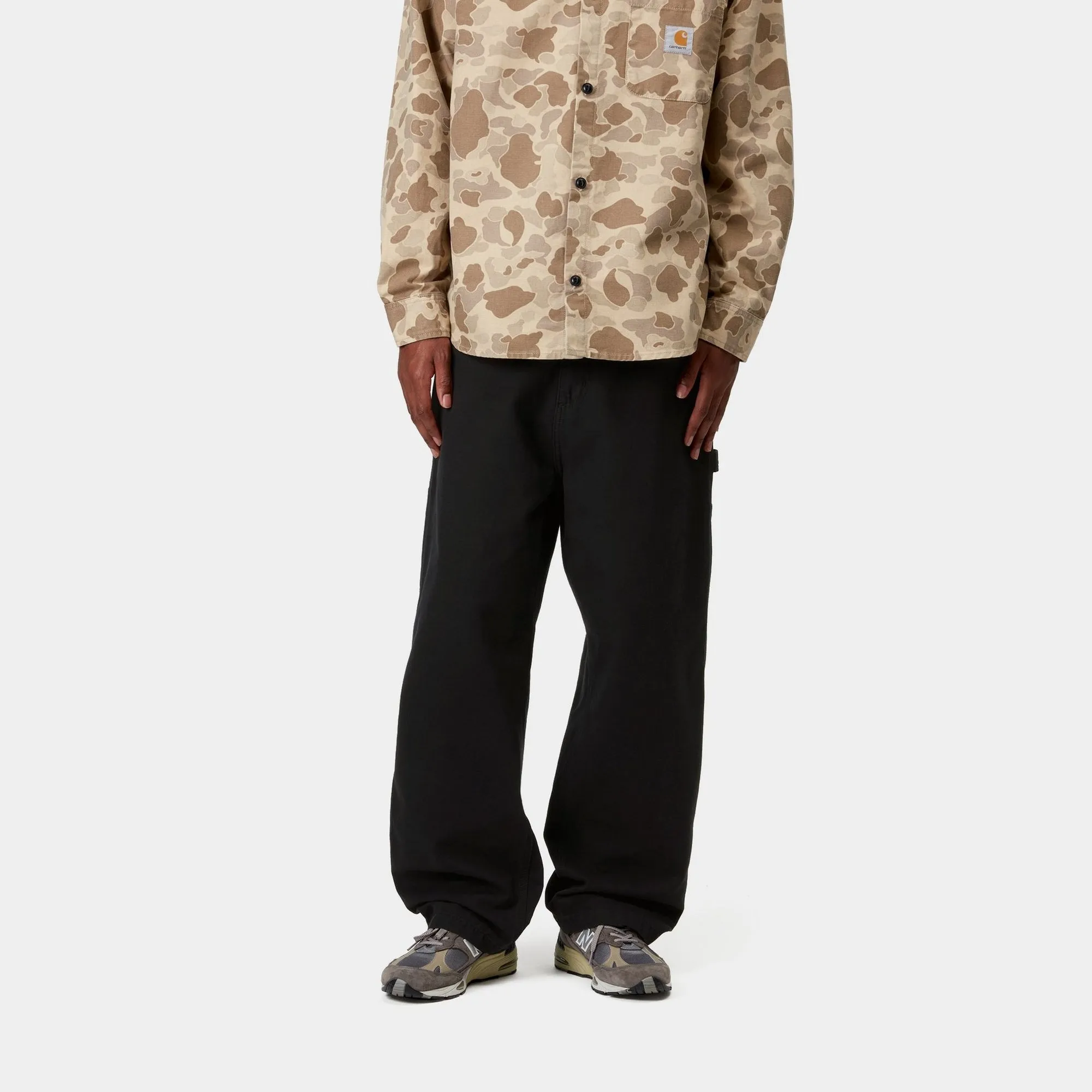 OG Single Knee Pant - Canvas | Black (stone washed)