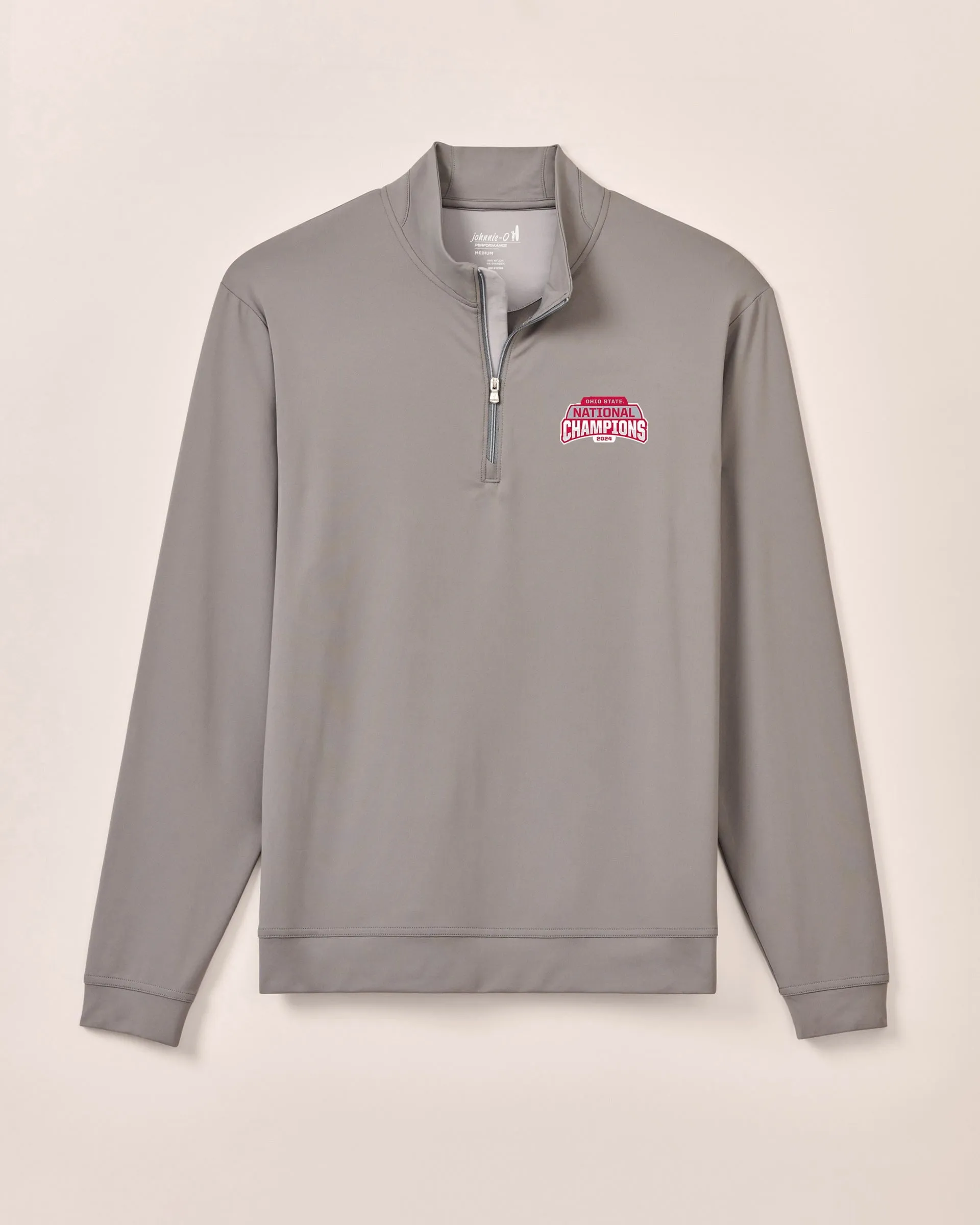 Ohio State Motion Performance Quarter-Zip - 2024 CFP Champions Logo