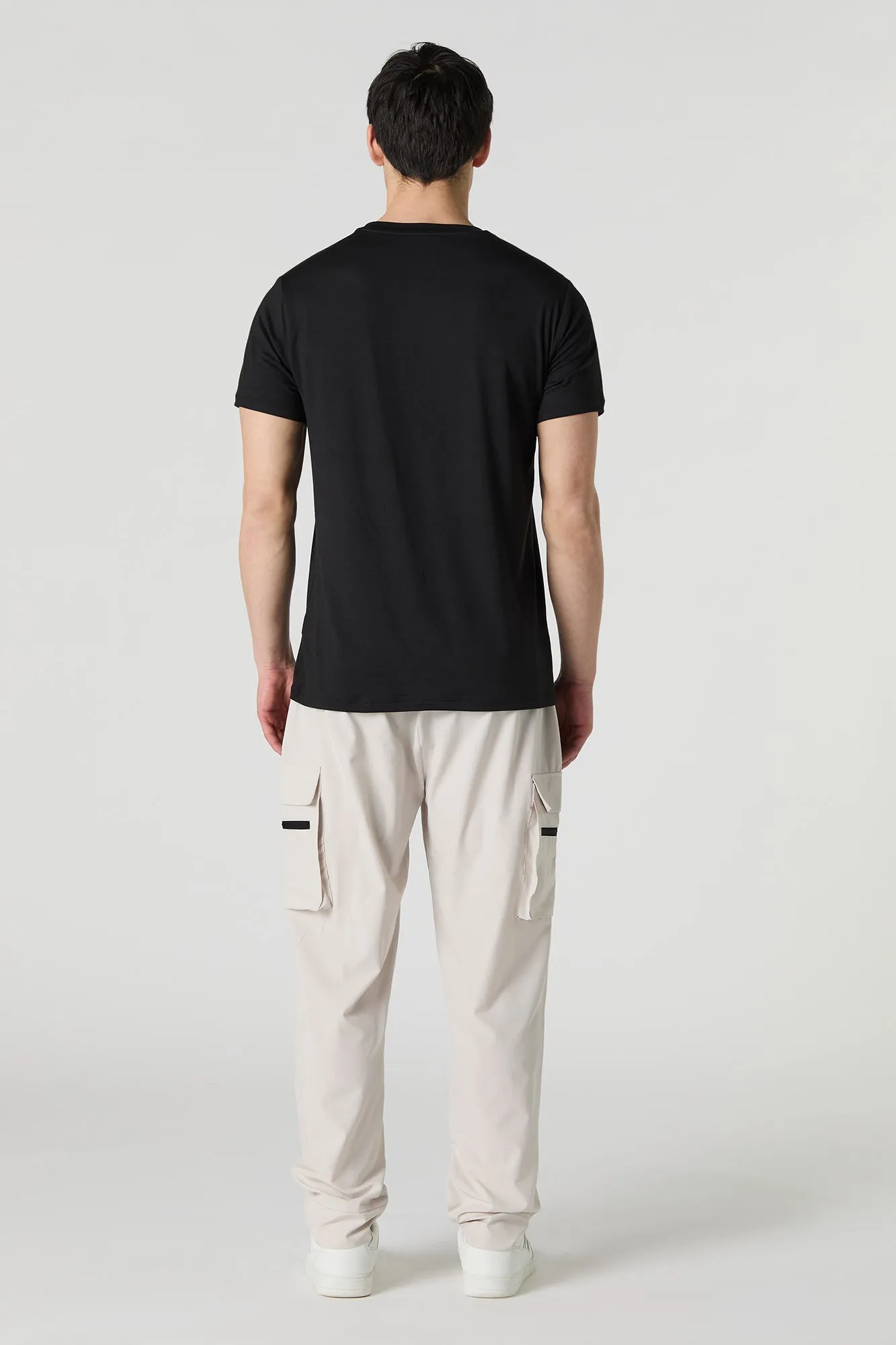 Pantalon cargo extensible à 4 sens avec taille coulissante Active