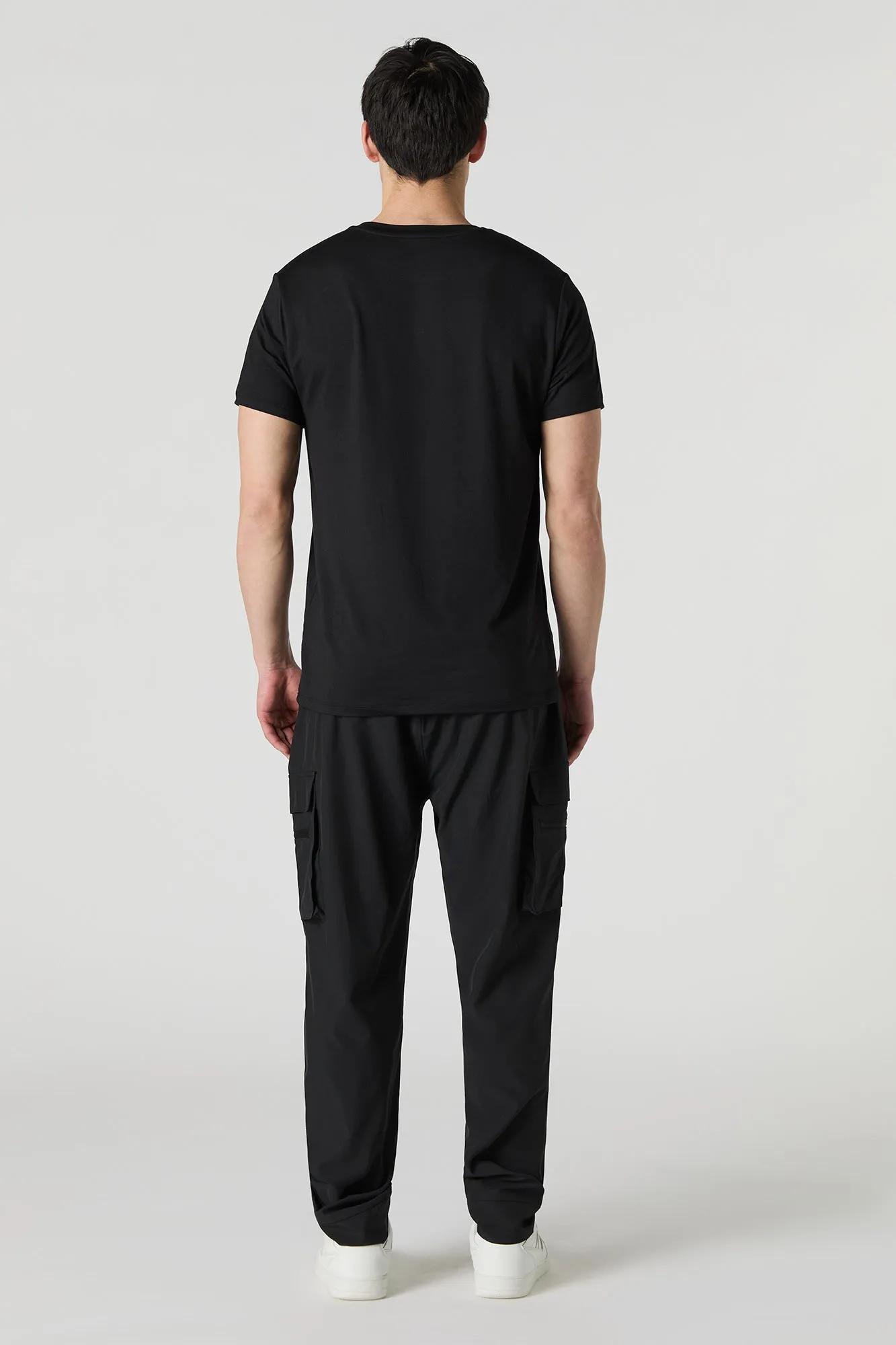 Pantalon cargo extensible à 4 sens avec taille coulissante Active