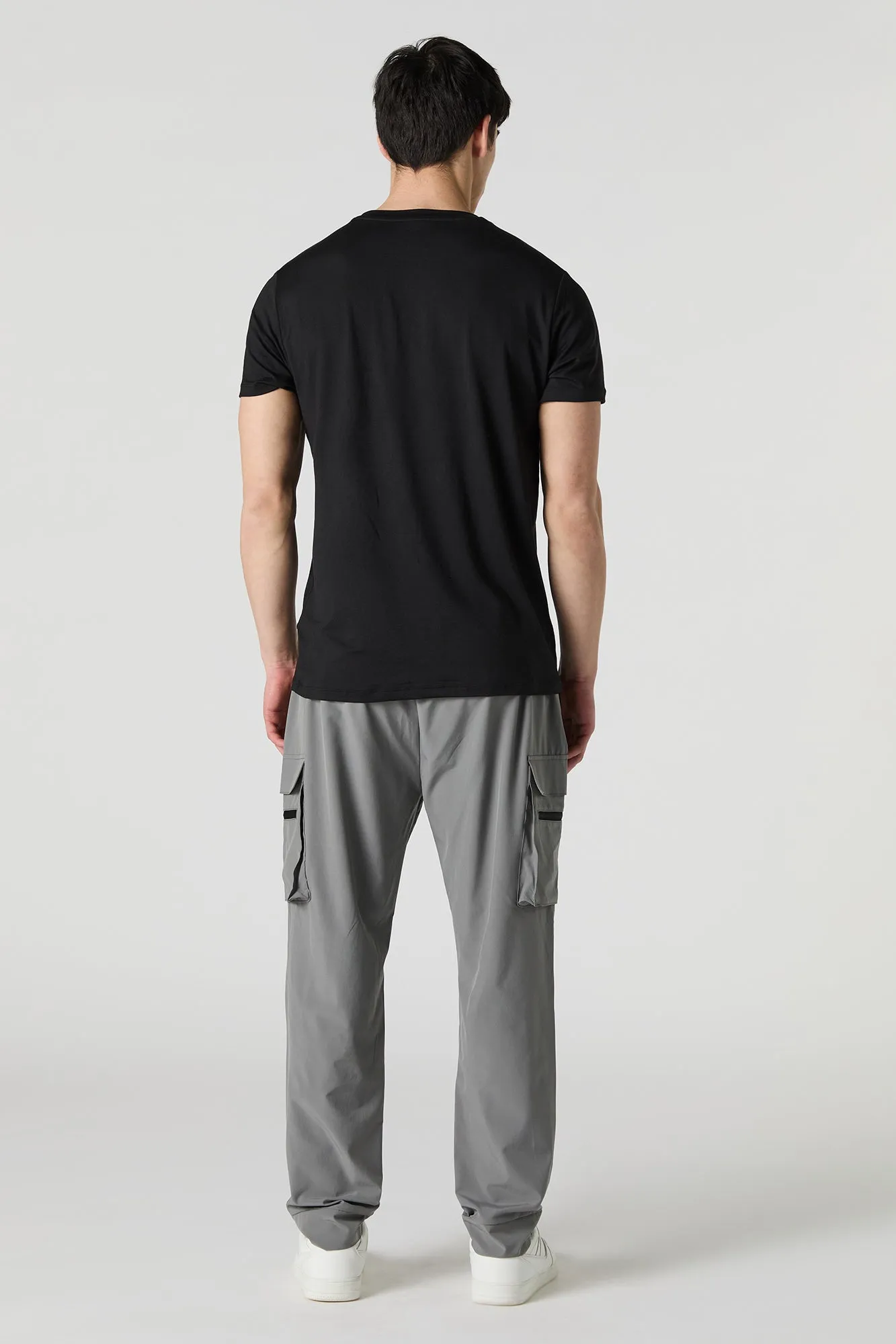 Pantalon cargo extensible à 4 sens avec taille coulissante Active