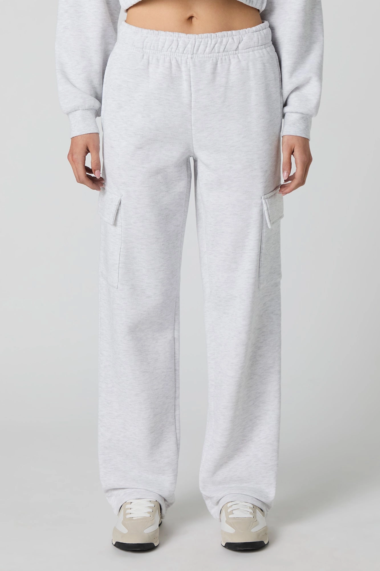 Pantalon d'entraînement cargo en molleton