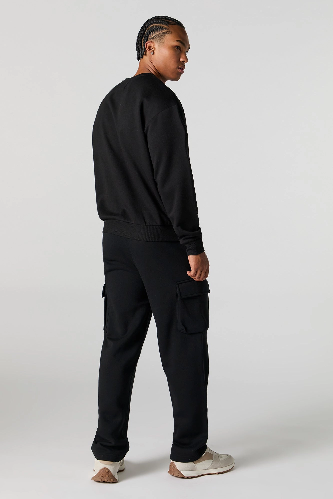 Pantalon d'entraînement cargo en molleton à imprimé City